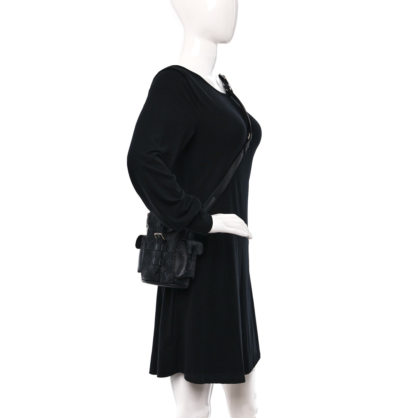 Monogram Eclipse Nano Christopher Backpack Black