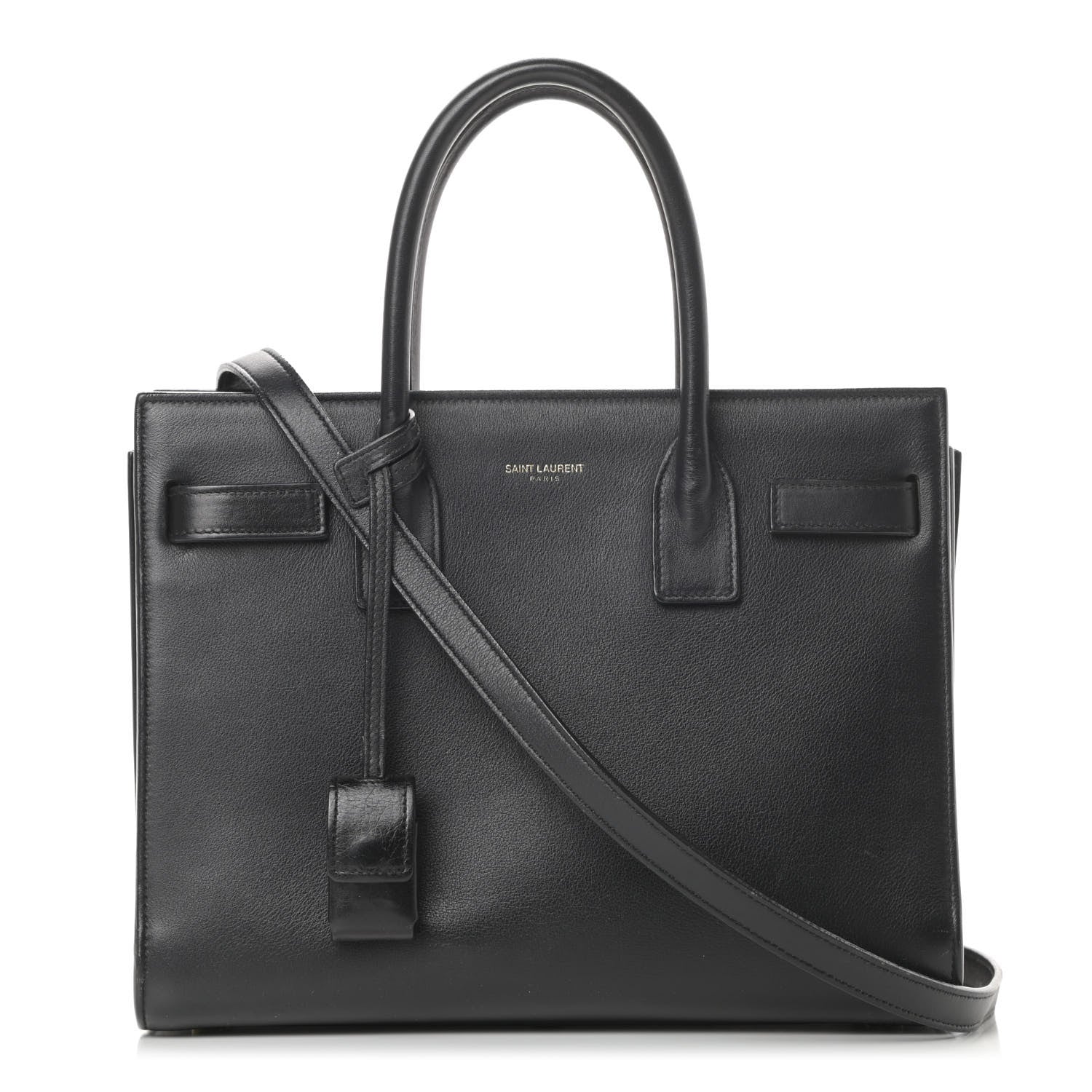 Saint Laurent Calfskin Baby Sac de Jour Black 1 of 19