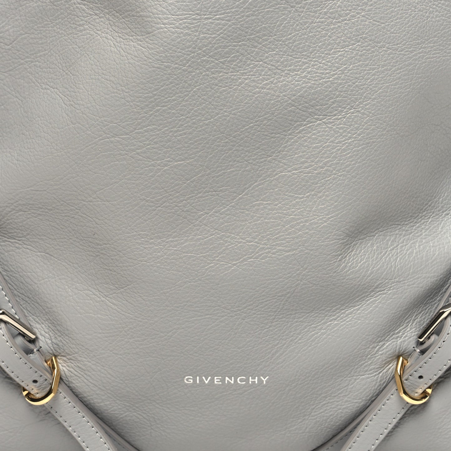 Calfskin Medium Voyou Bag Light Grey