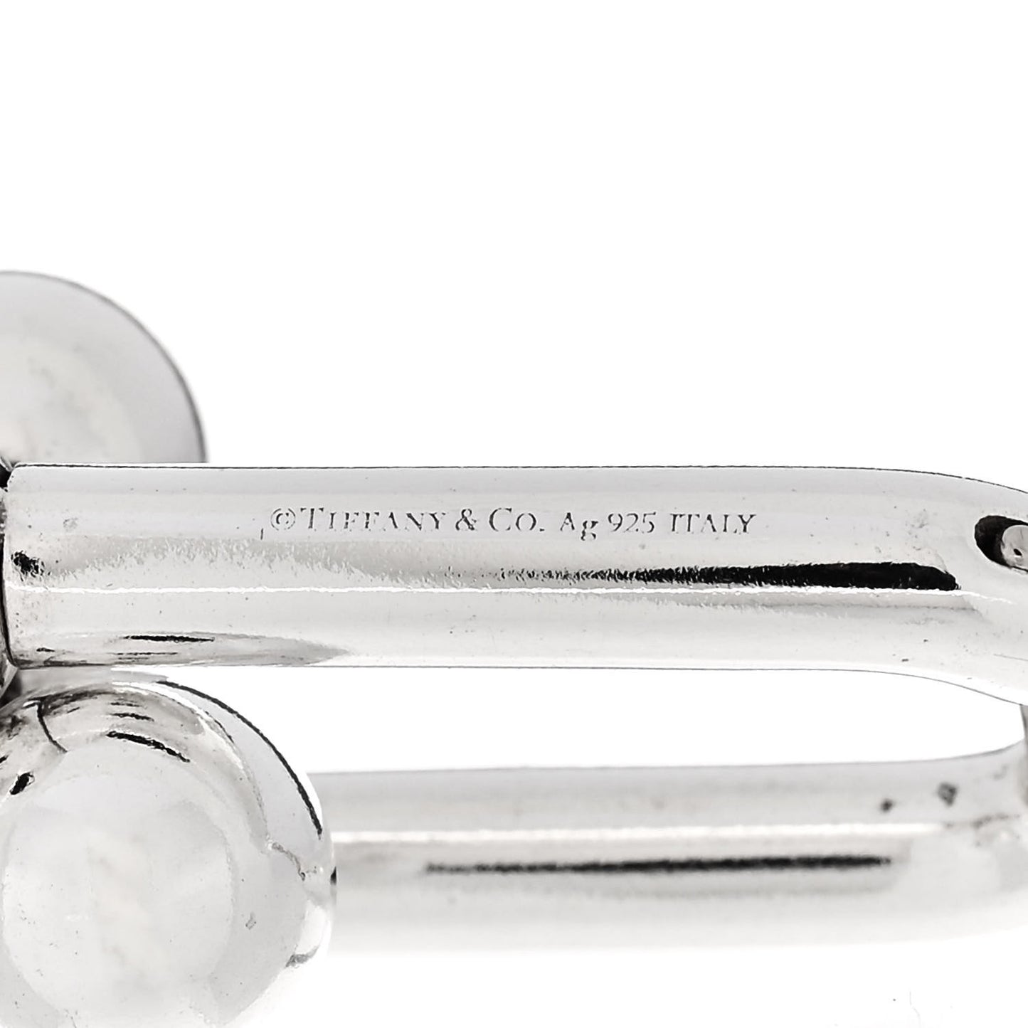 Sterling Silver Extra Large HardWear Link Earrings