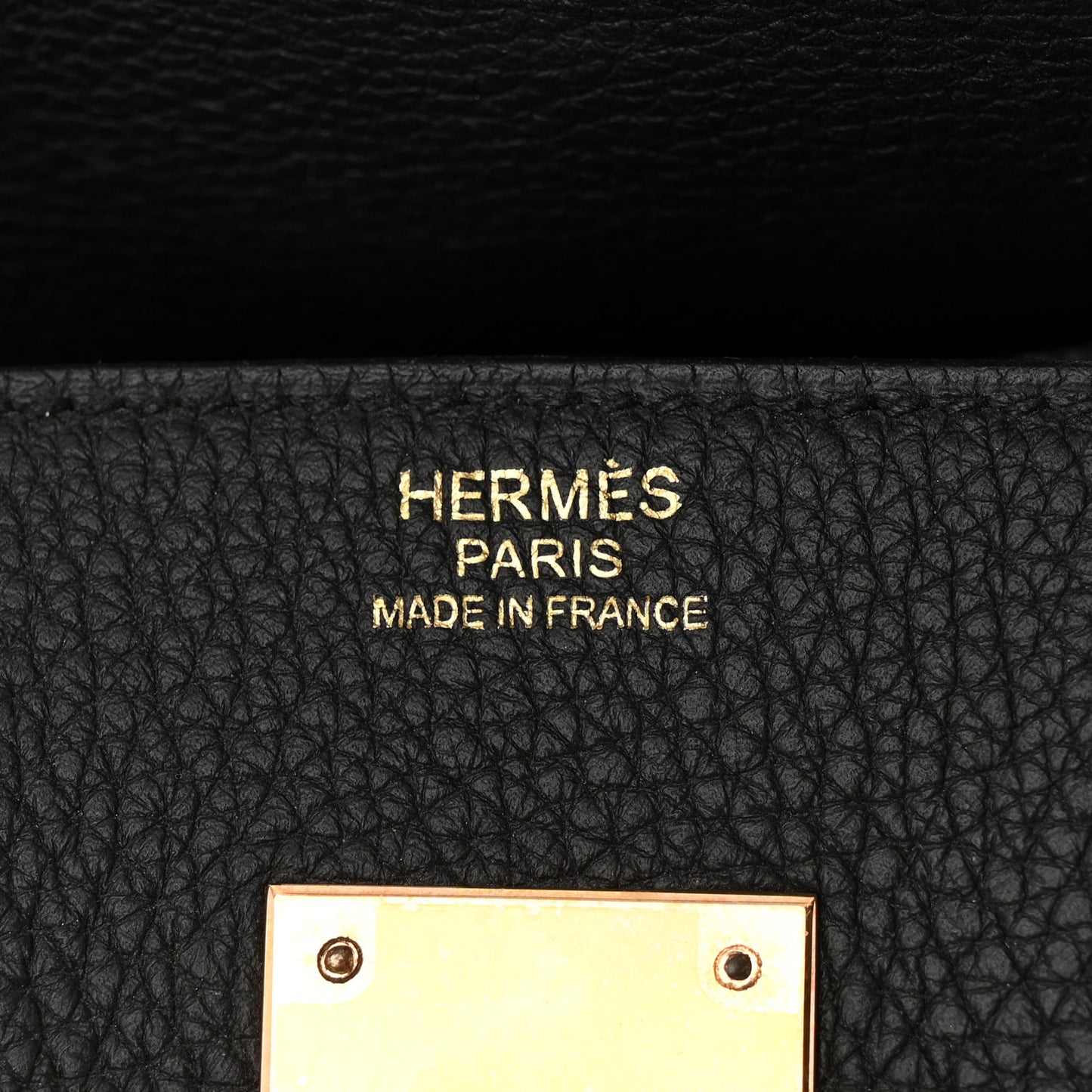 Togo Birkin 30 Black