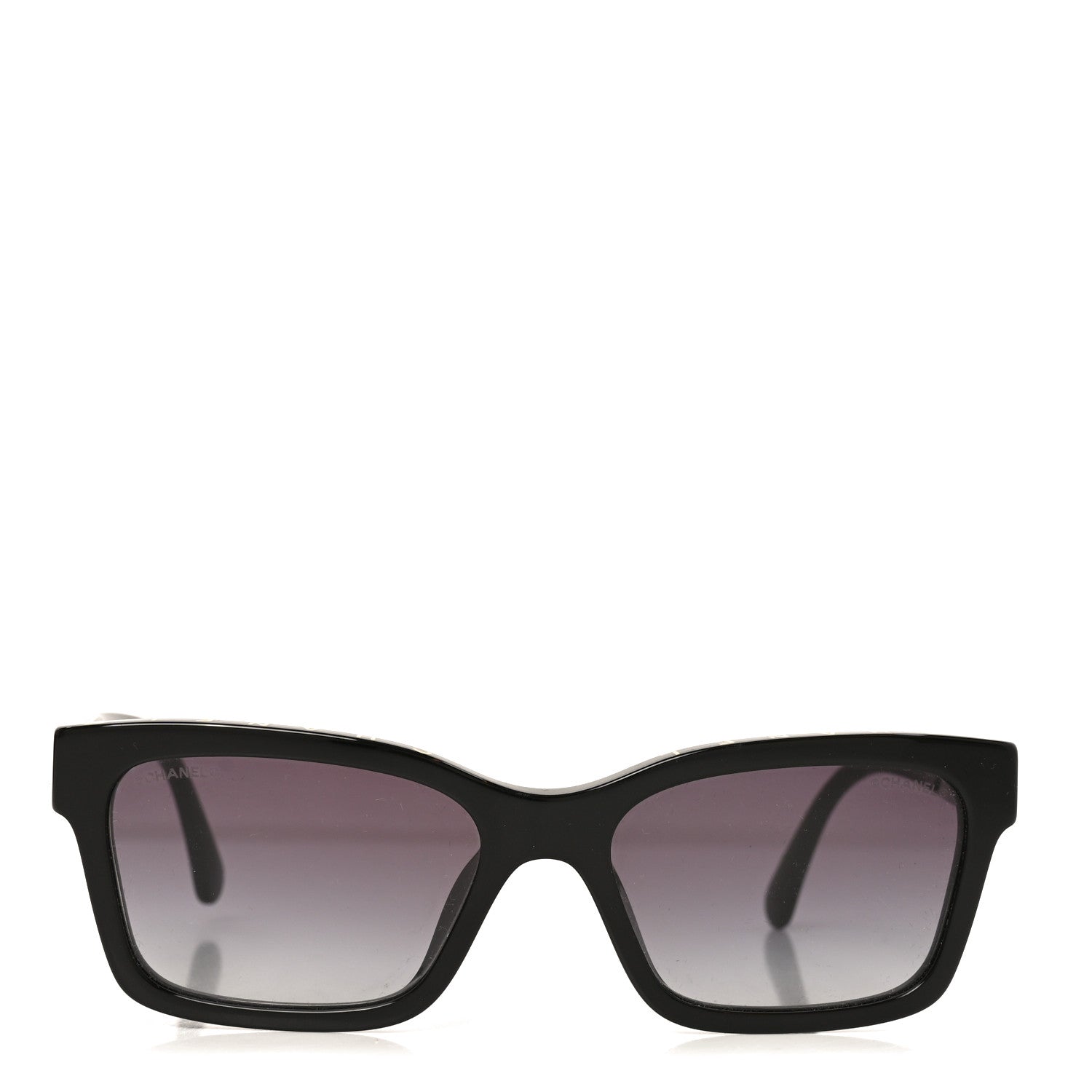 Chanel Acetate Polarized Square Sunglasses 5417-A Black 1912808
