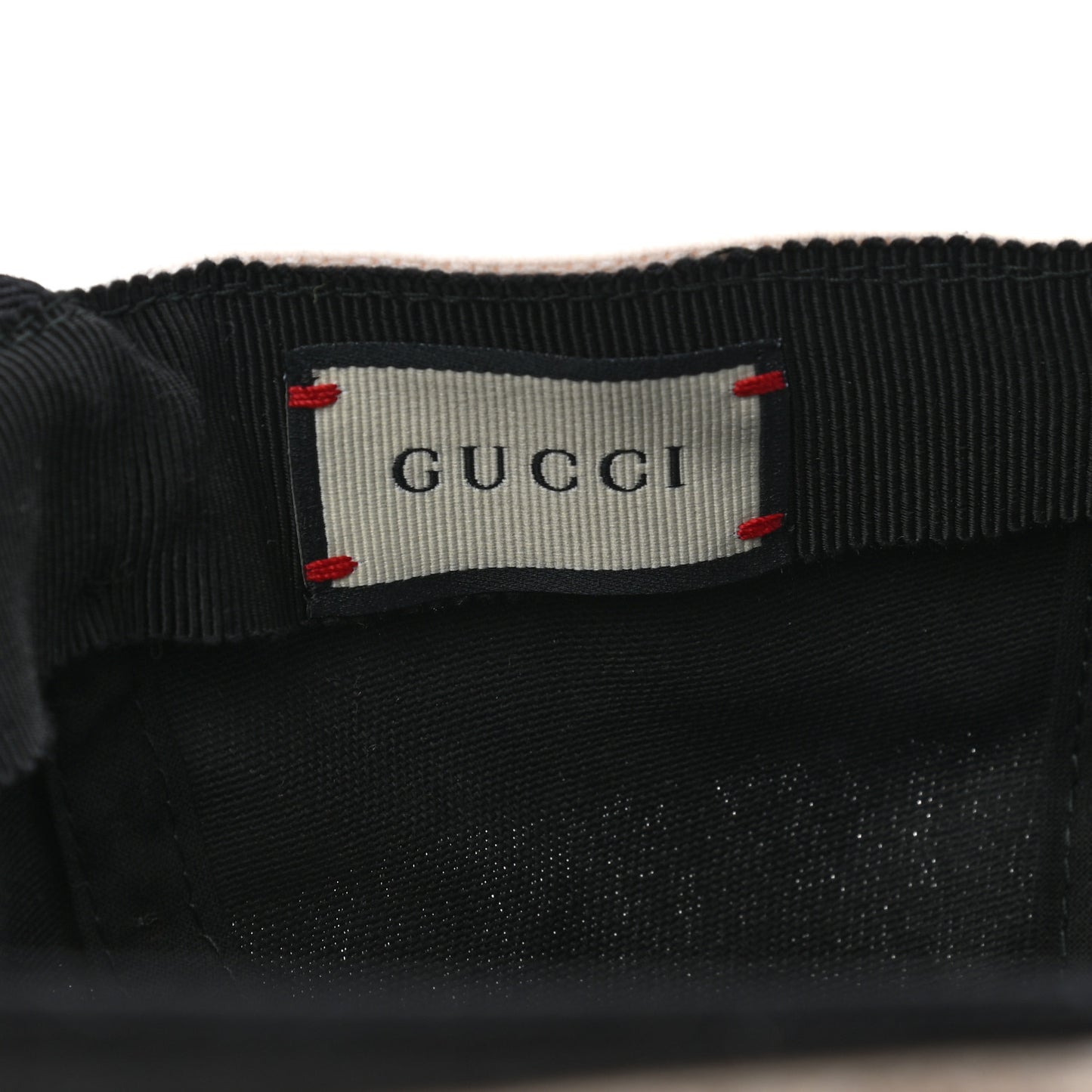 Gabardine Gucci Headband Baseball Hat M Black