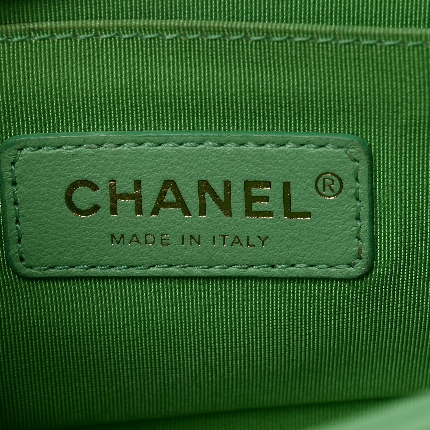 Chanel Lambskin Quilted Small Boy Flap Green 6 of 12