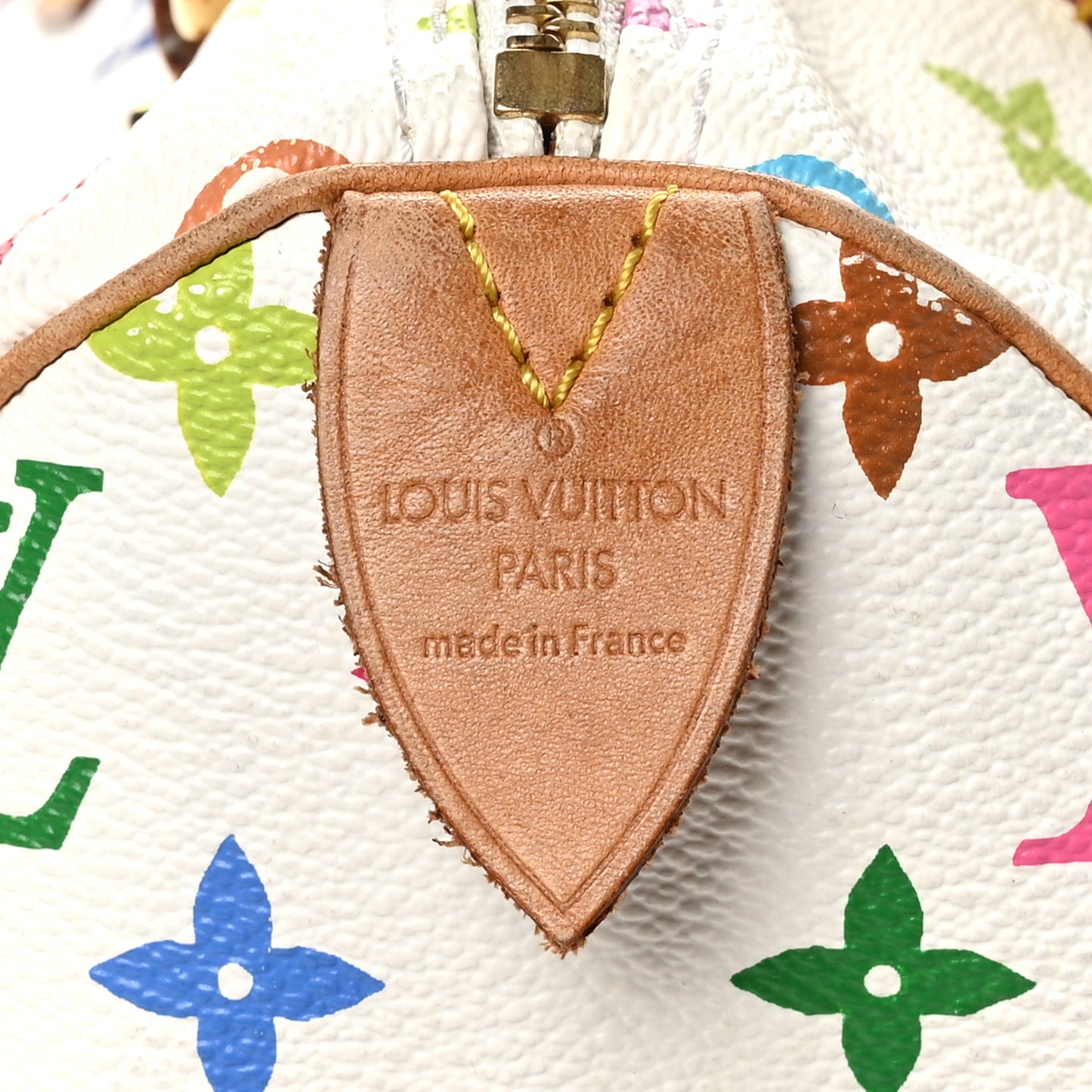 Monogram Multicolor Speedy 30 White