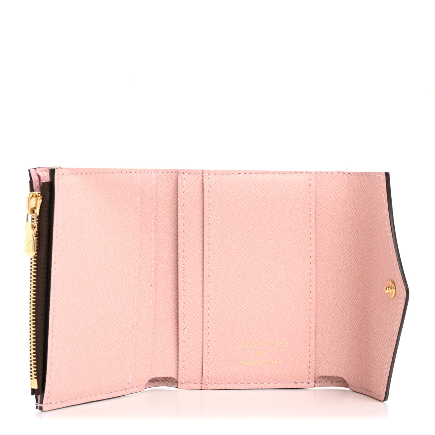 Monogram Zoe Wallet Rose Ballerine