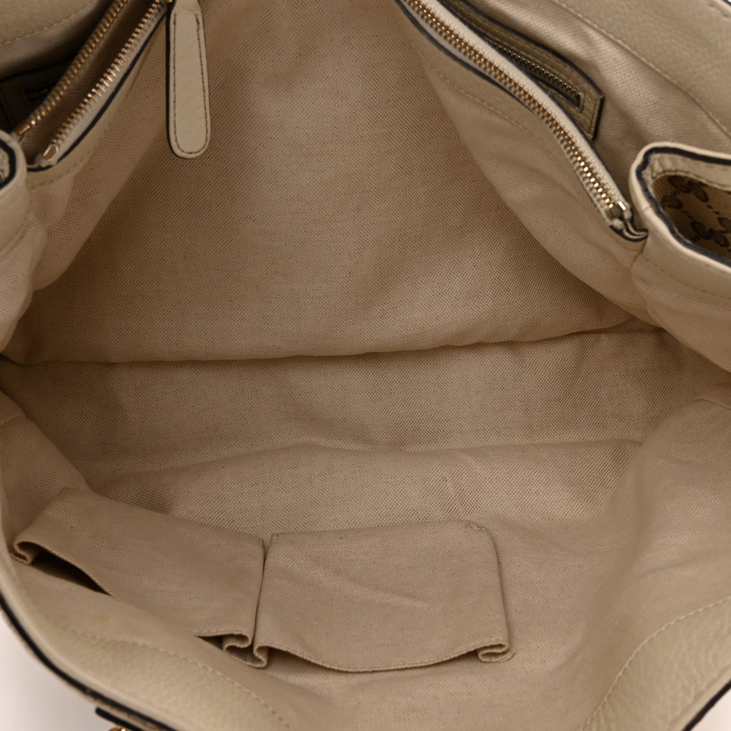 Gucci Monogram Medium Bella Hobo Off White 6 of 12