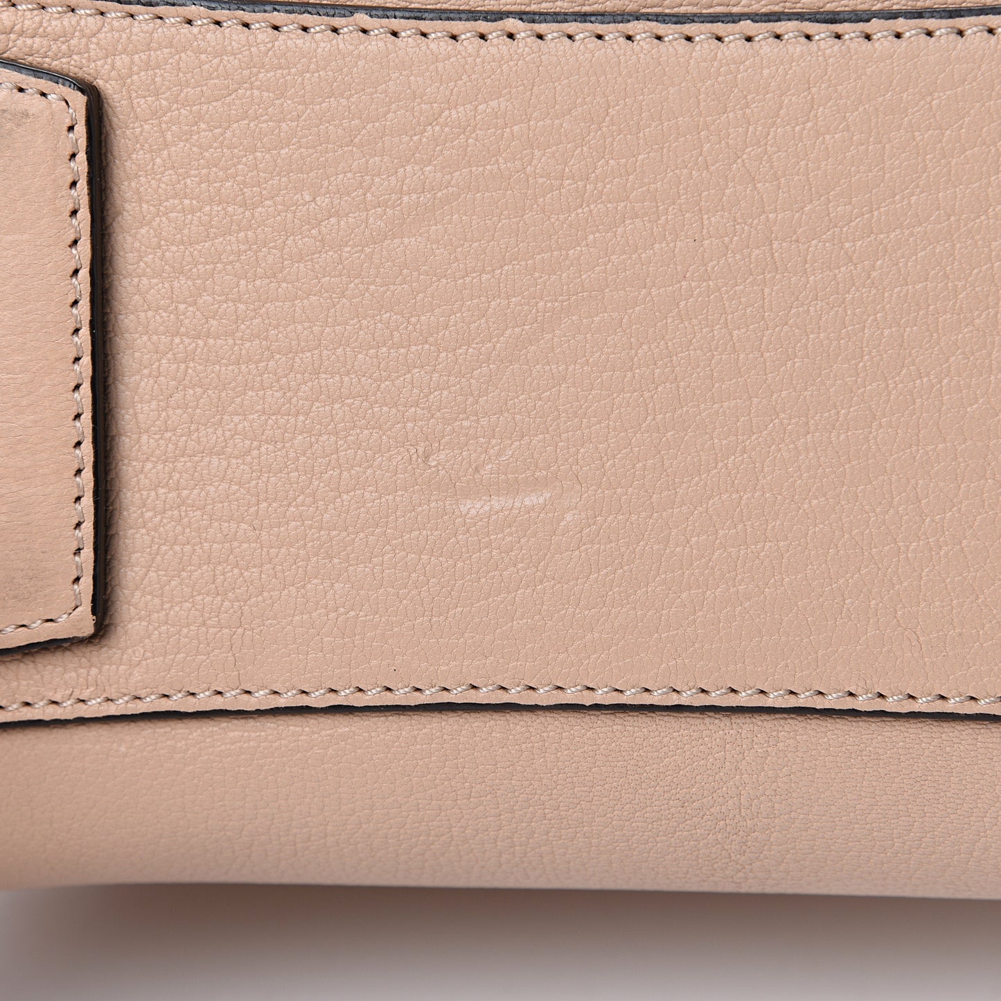 Sugar Goatskin Mini Antigona Powder