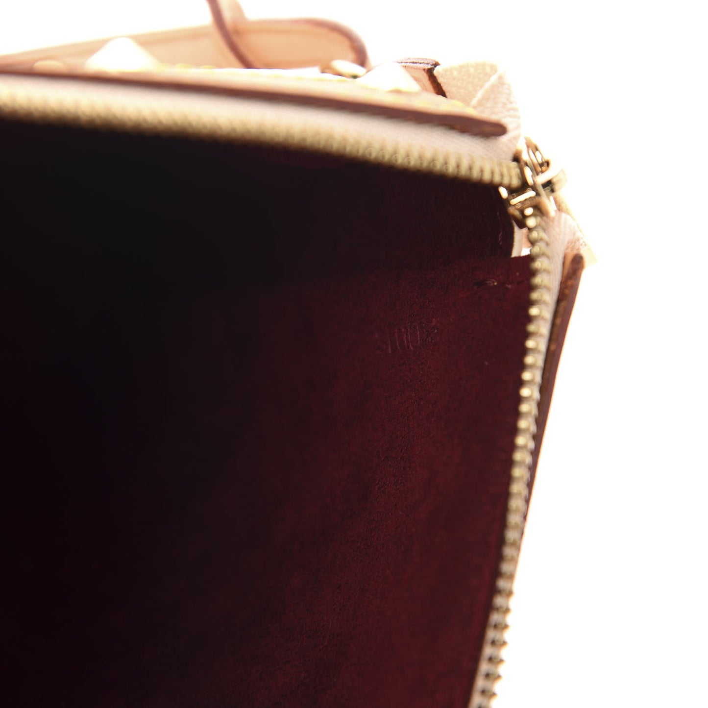 Monogram Multicolor Pochette Accessories White