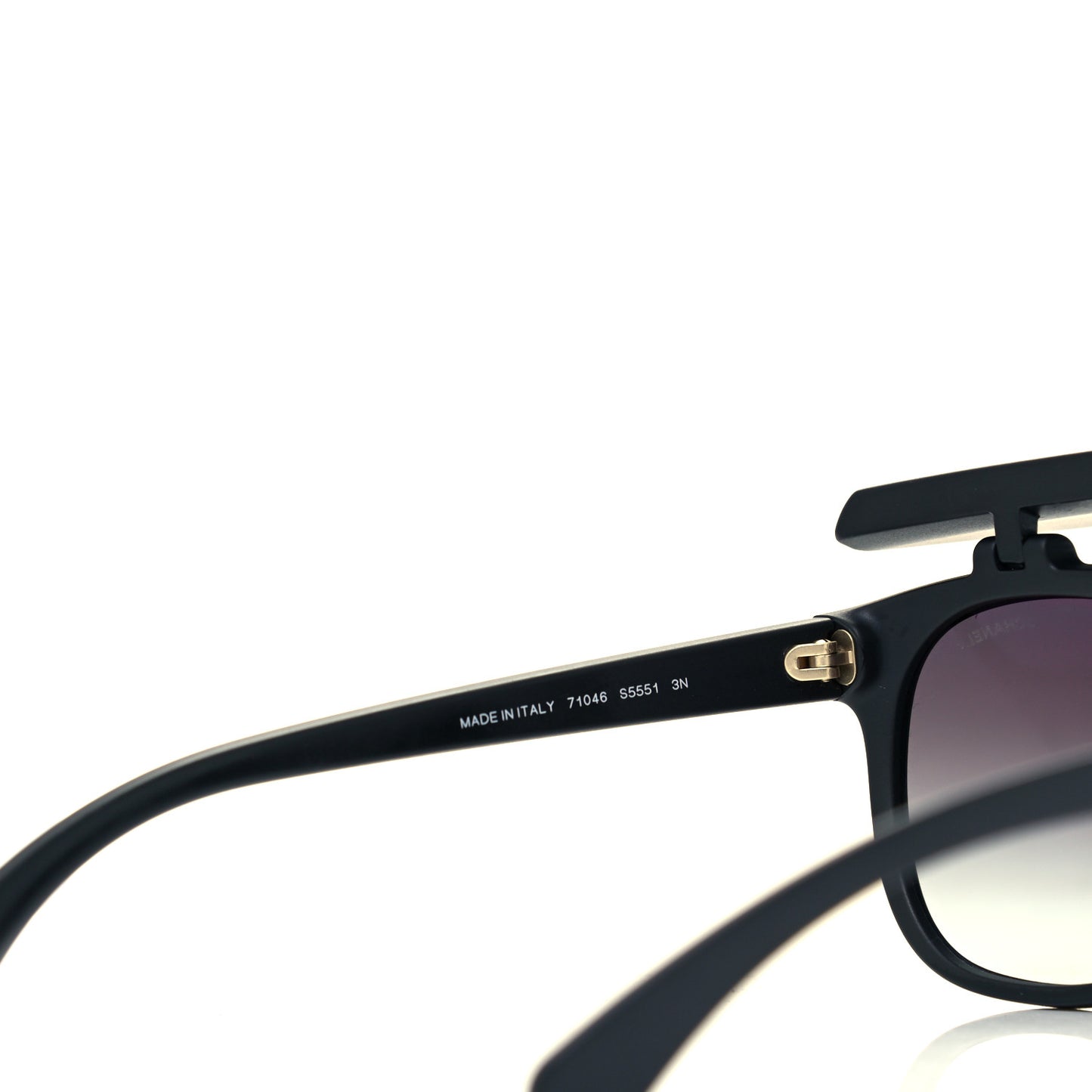 Acetate Visor Sunglasses 71046 Matte Black