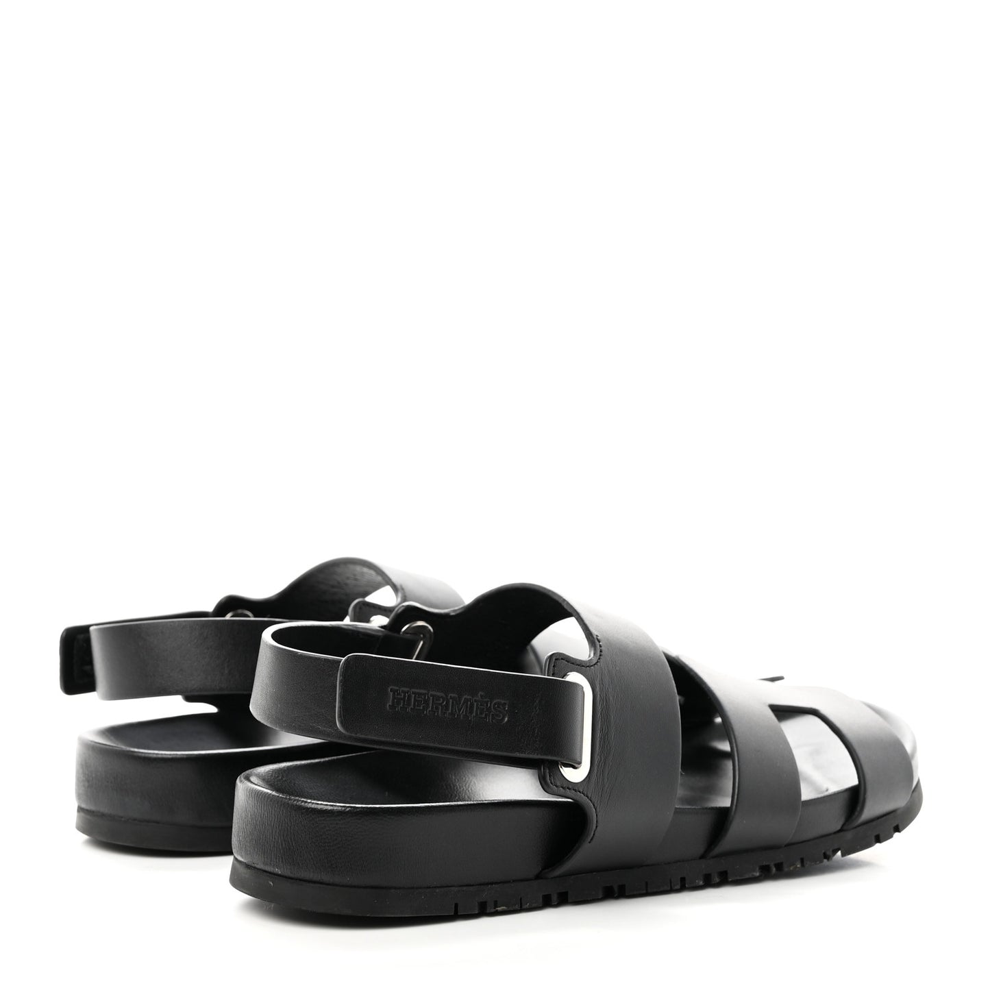 Calfskin Womens Takara Sandals 38 Black