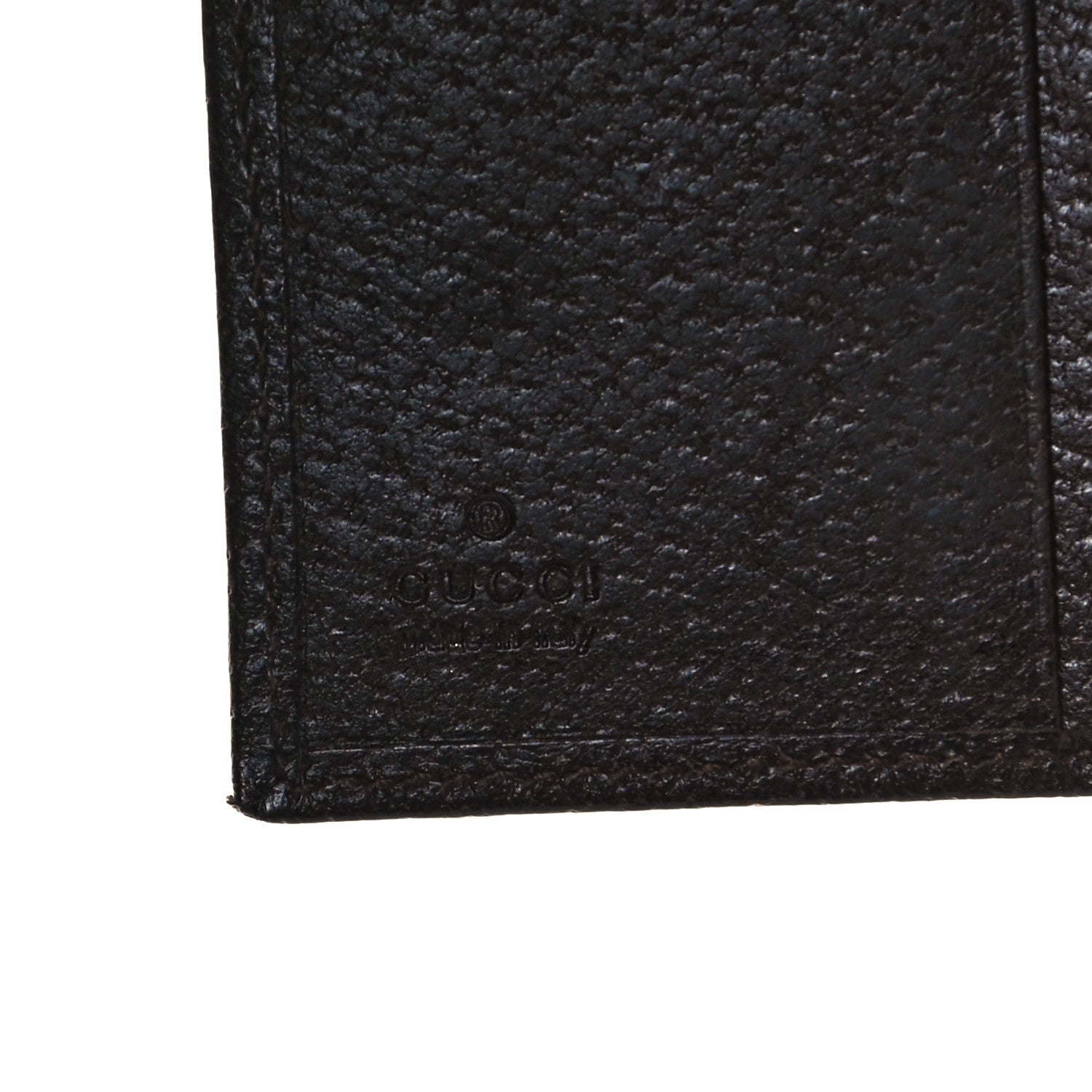 Gucci GG Monogram Bi-Fold Wallet Dark Brown 7 of 8