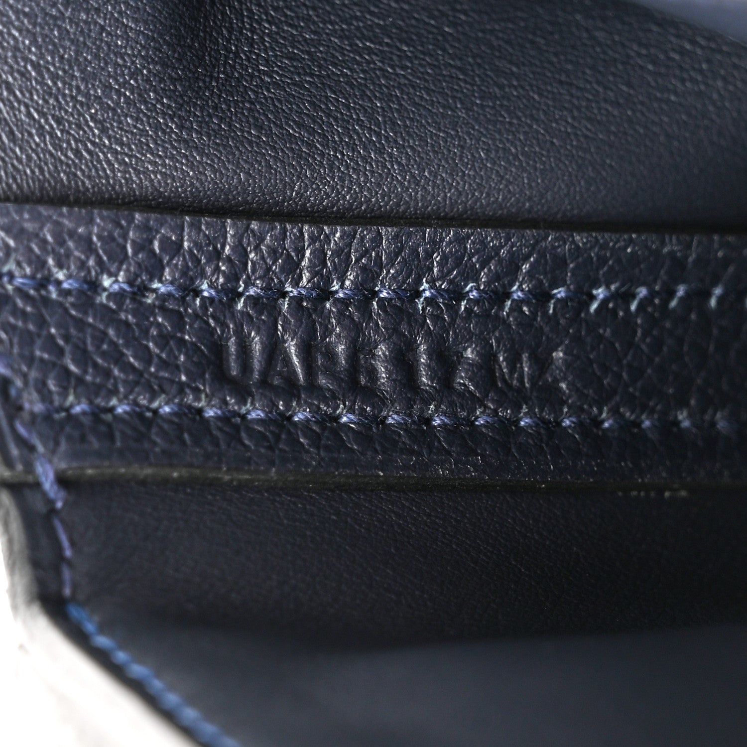 Hermes Evercolor Swift Verso 24/24 21 Bleu Nuit Black Caban Bleu France 7 of 11