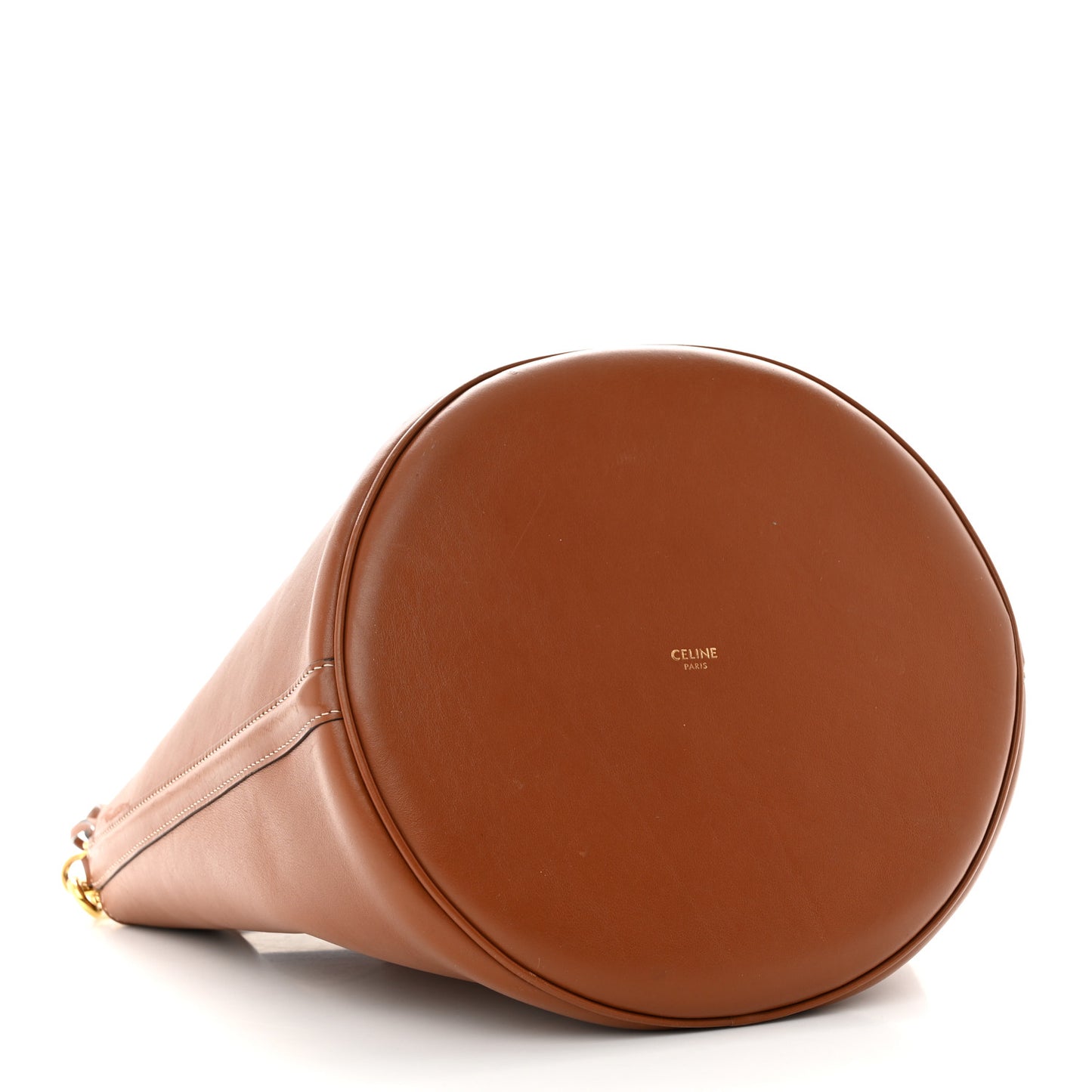 Smooth Calfskin Bucket 16 Bag Tan