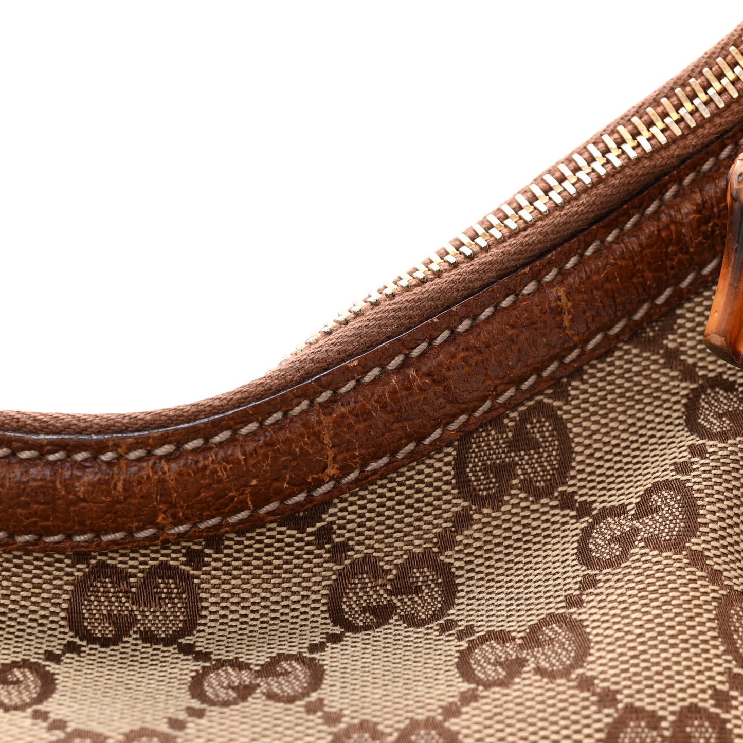 Monogram Bamboo Ring Hobo Brown