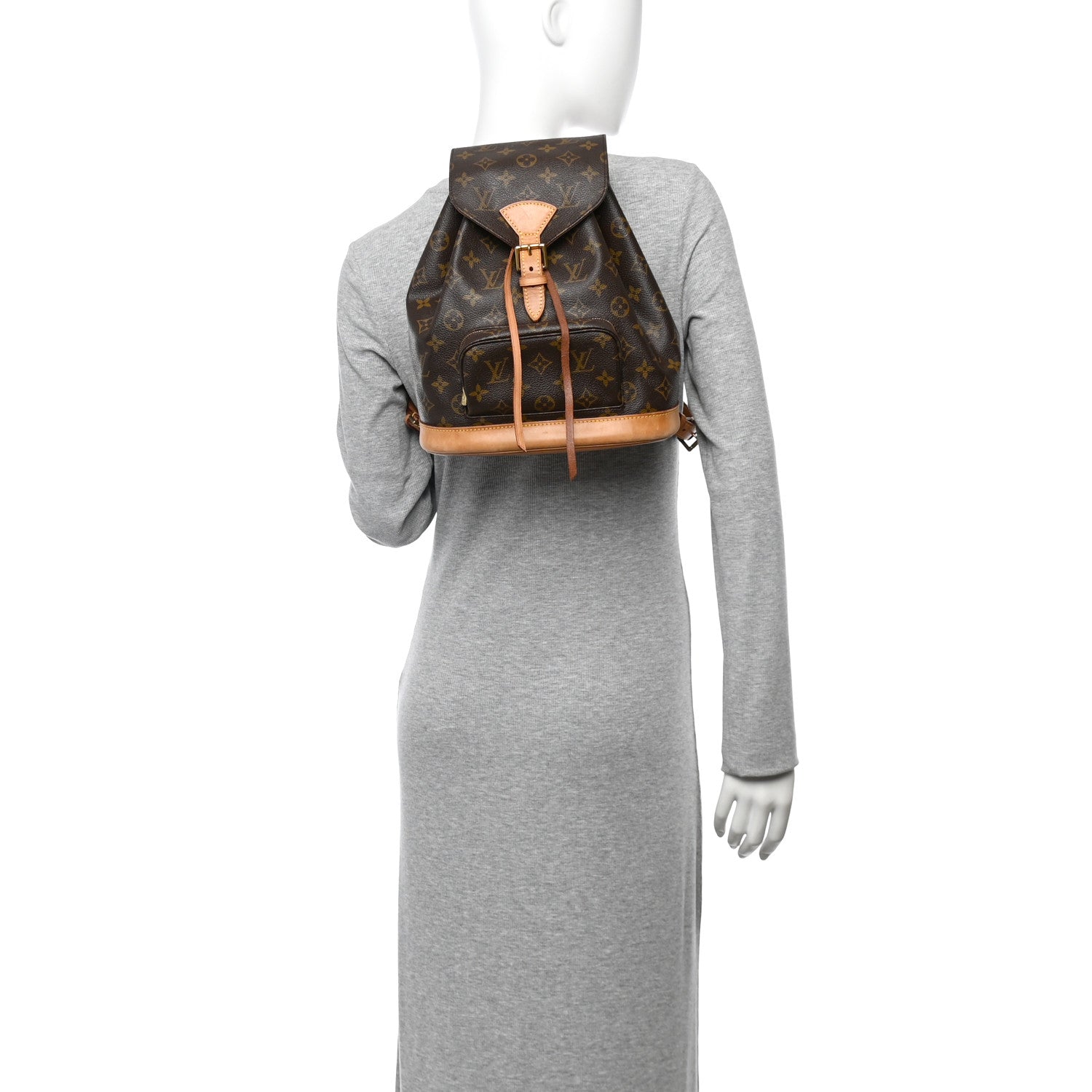 Louis Vuitton Monogram Montsouris MM Backpack 2 of 11