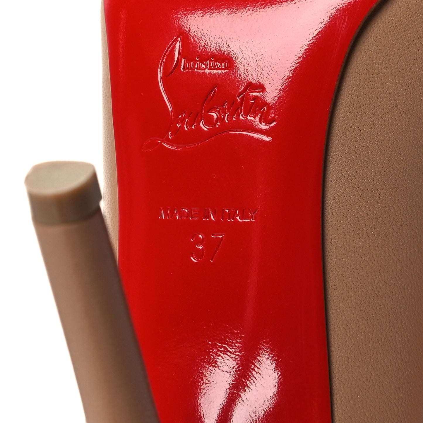 Nappa Apostrophy 100 Pumps 37 Nude