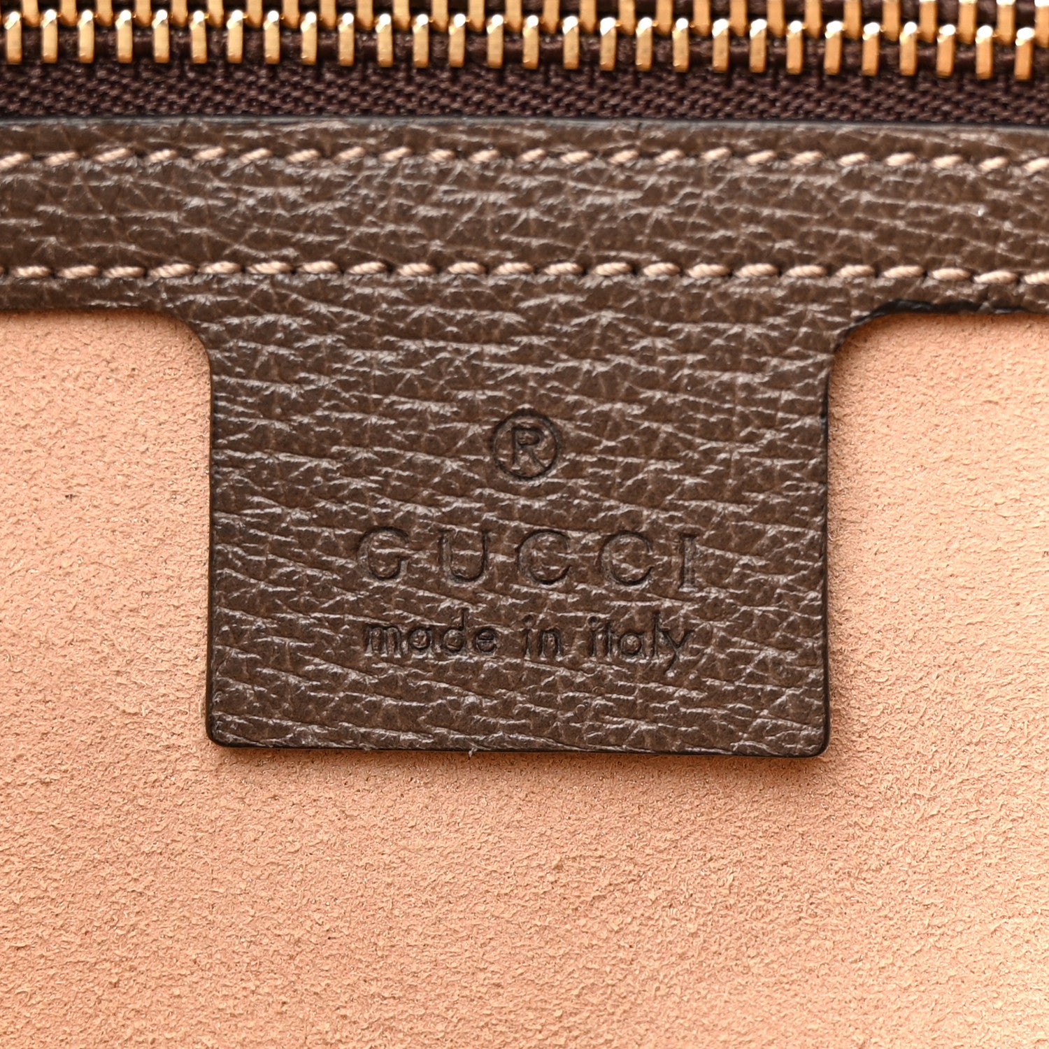 Gucci GG Supreme Monogram Web Small Ophidia Shoulder Bag Brown 6 of 12