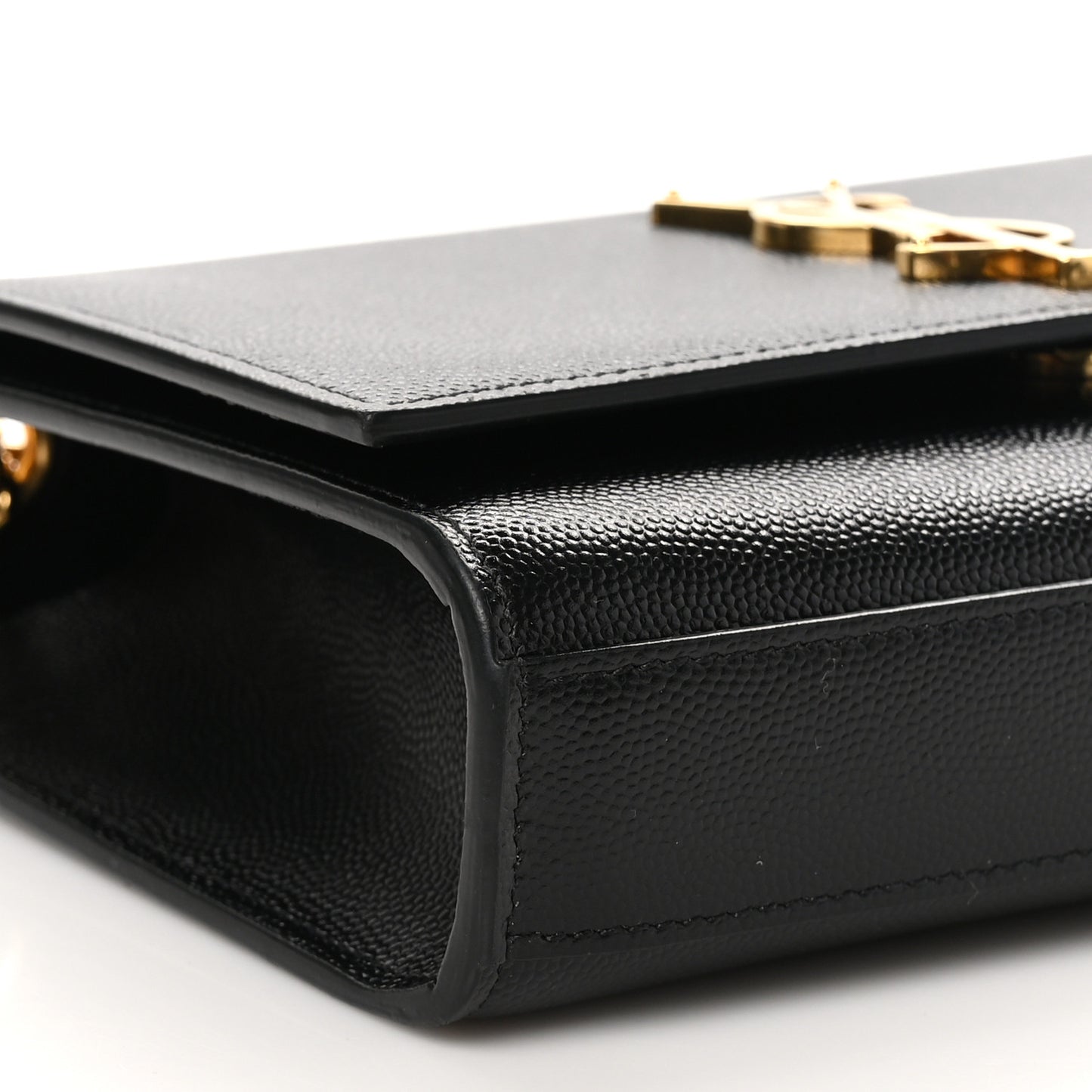 Grain De Poudre Small Monogram Kate Satchel Black