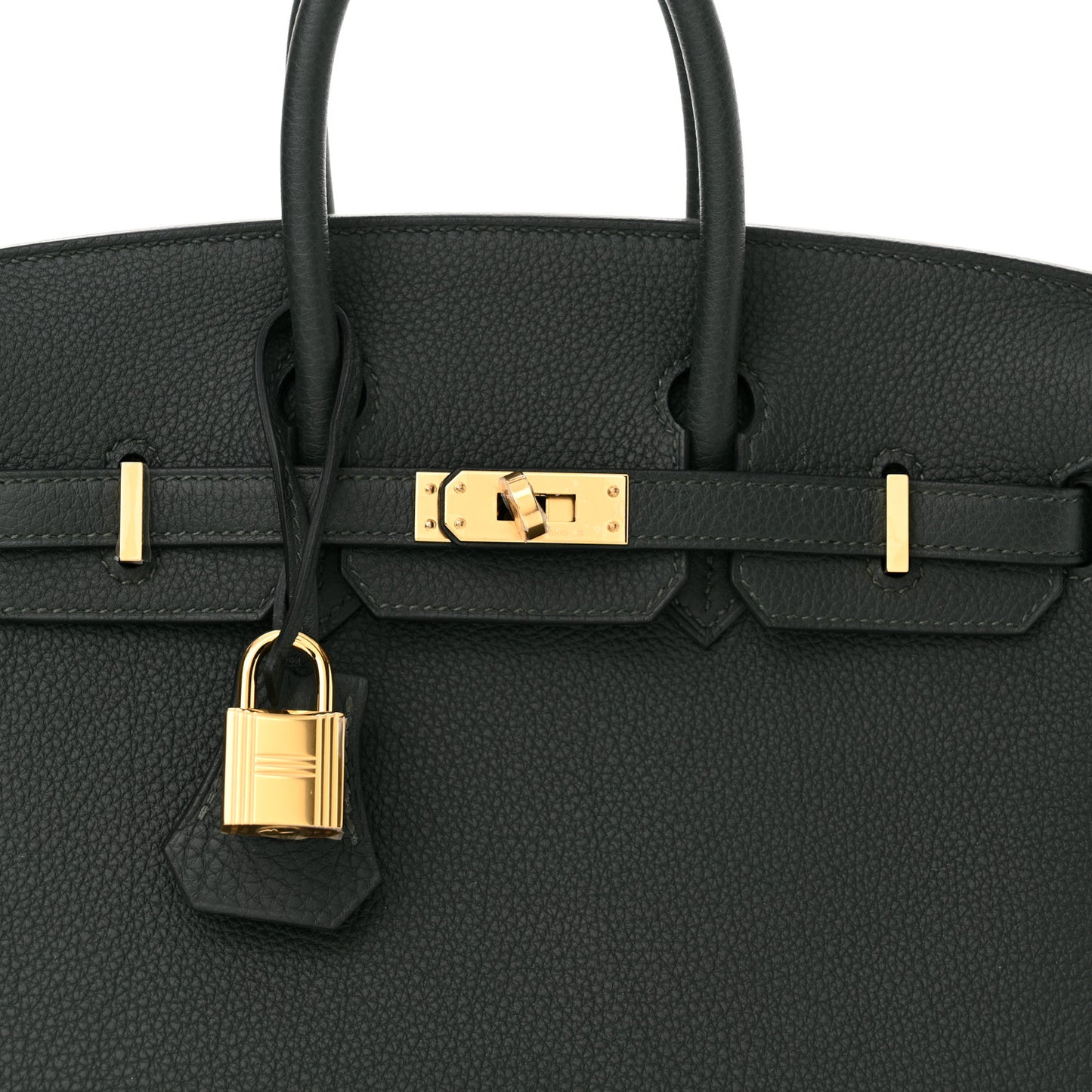 Togo Birkin 25 Vert Fonce