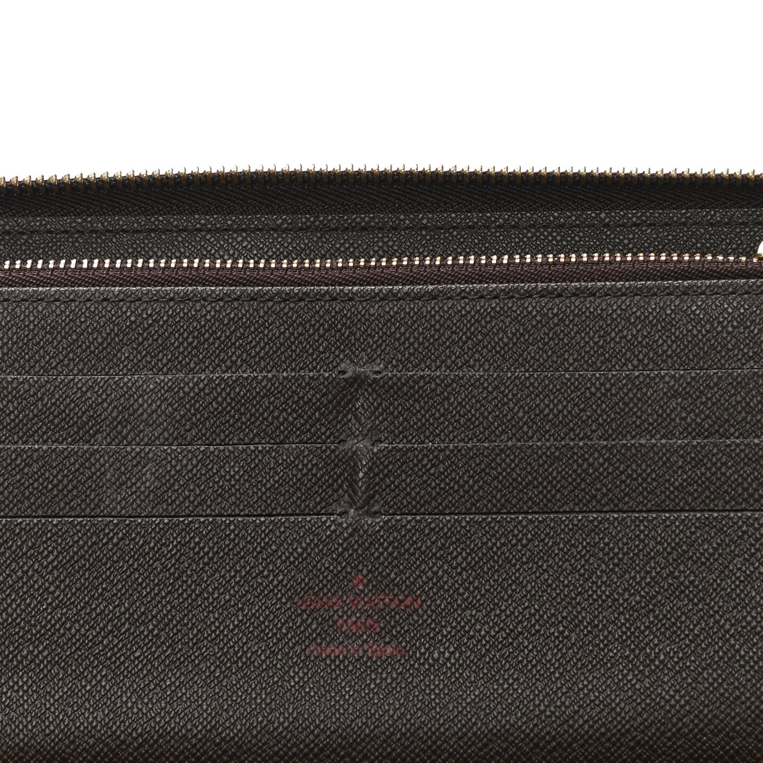 Louis Vuitton Damier Ebene Zippy Organizer Wallet 6 of 13