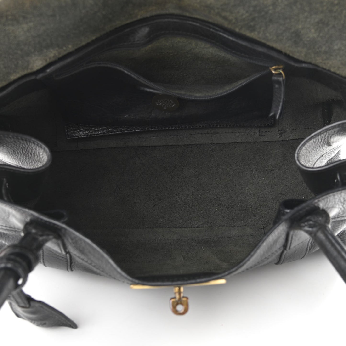 Natural Leather Small Bayswater Black