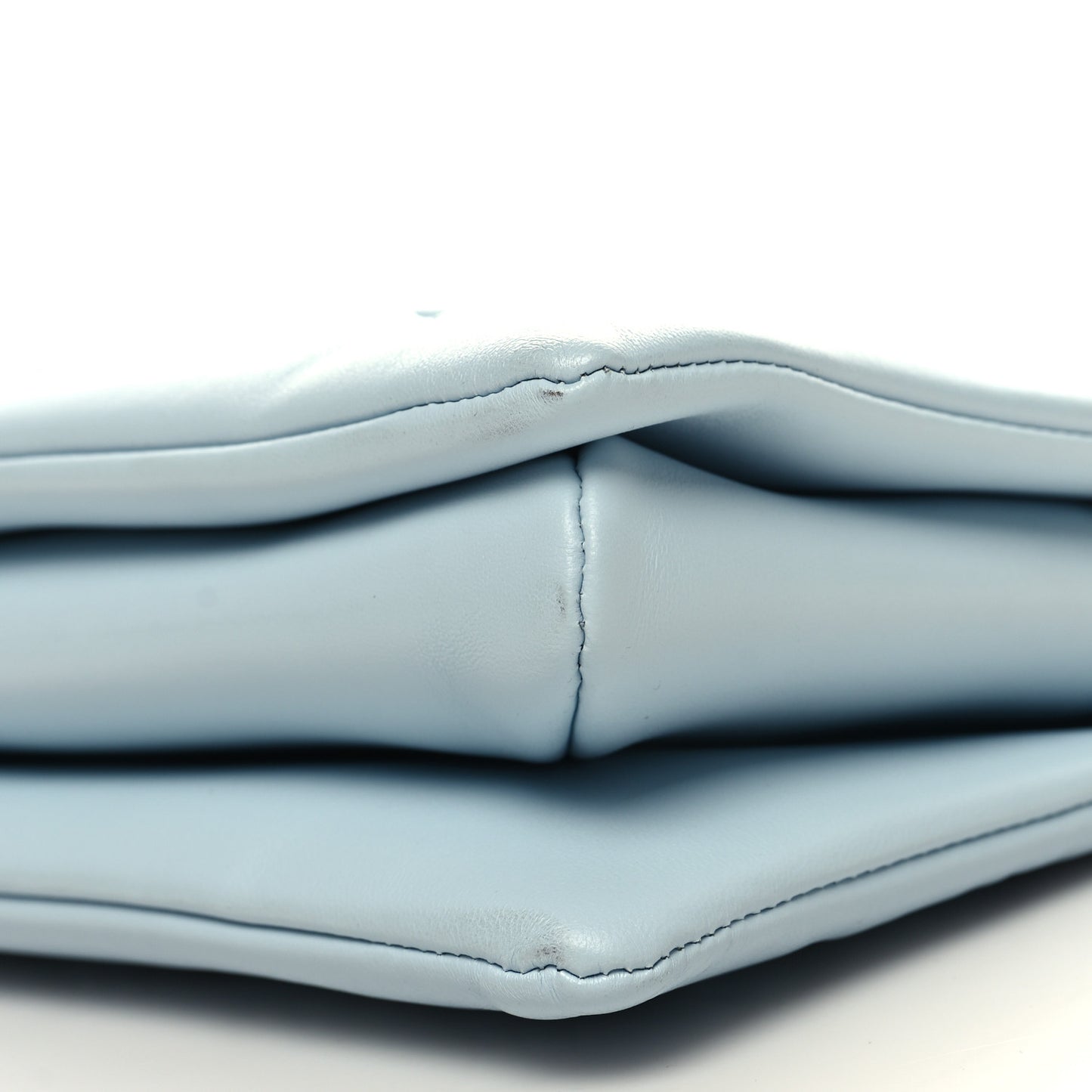 Lambskin Embossed Monogram Coussin PM Bleu