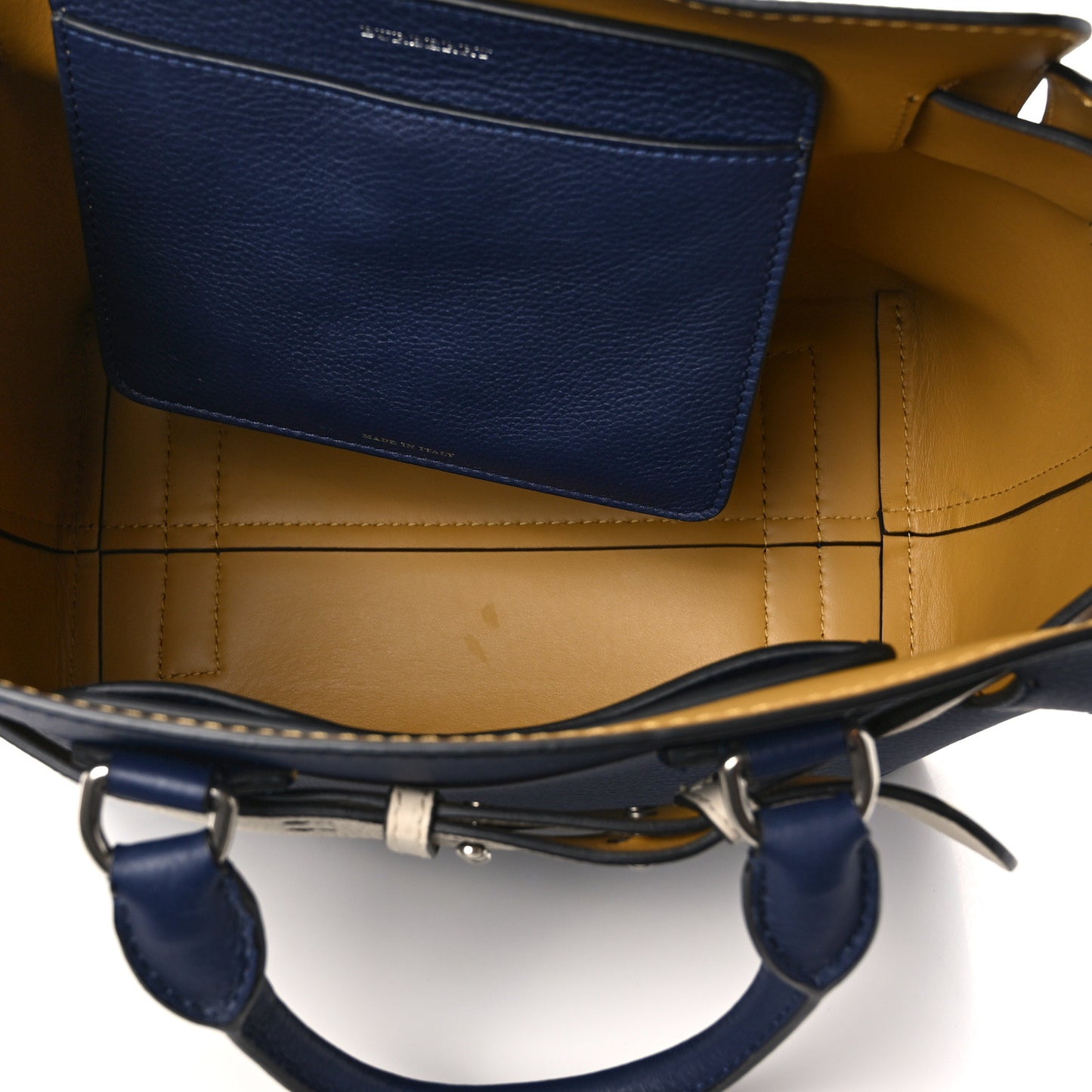 Marais Calfskin Small Belt Bag Regency Blue