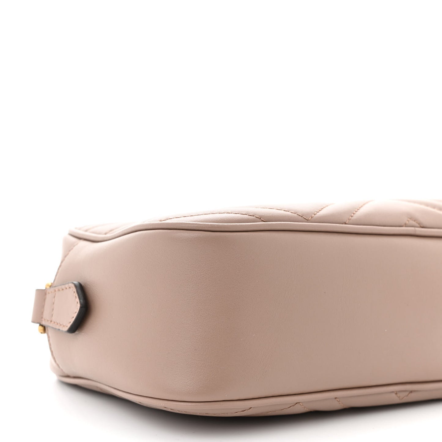 Calfskin Matelasse Small GG Marmont Chain Shoulder Bag Porcelain Rose