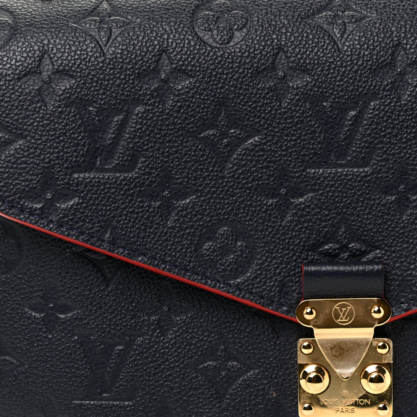 Empreinte Pochette Metis Marine Rouge