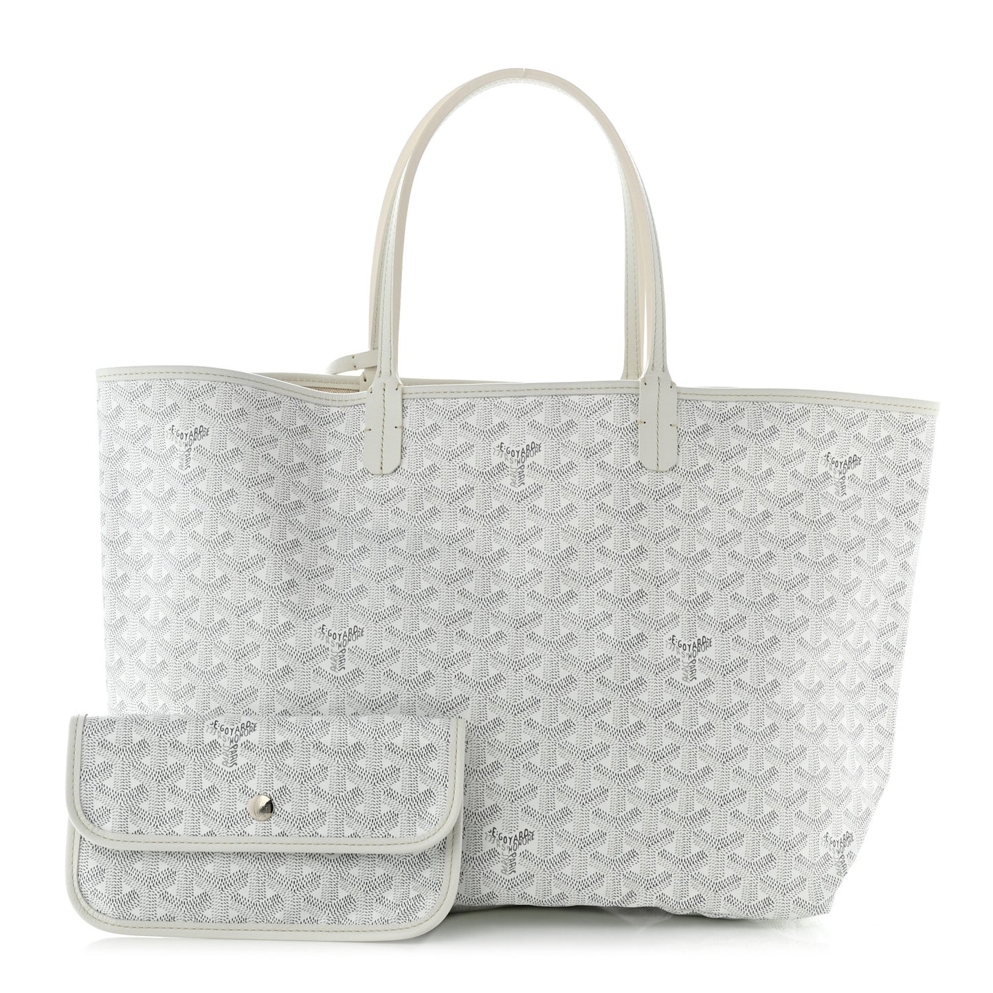 Goyardine Saint Louis PM White