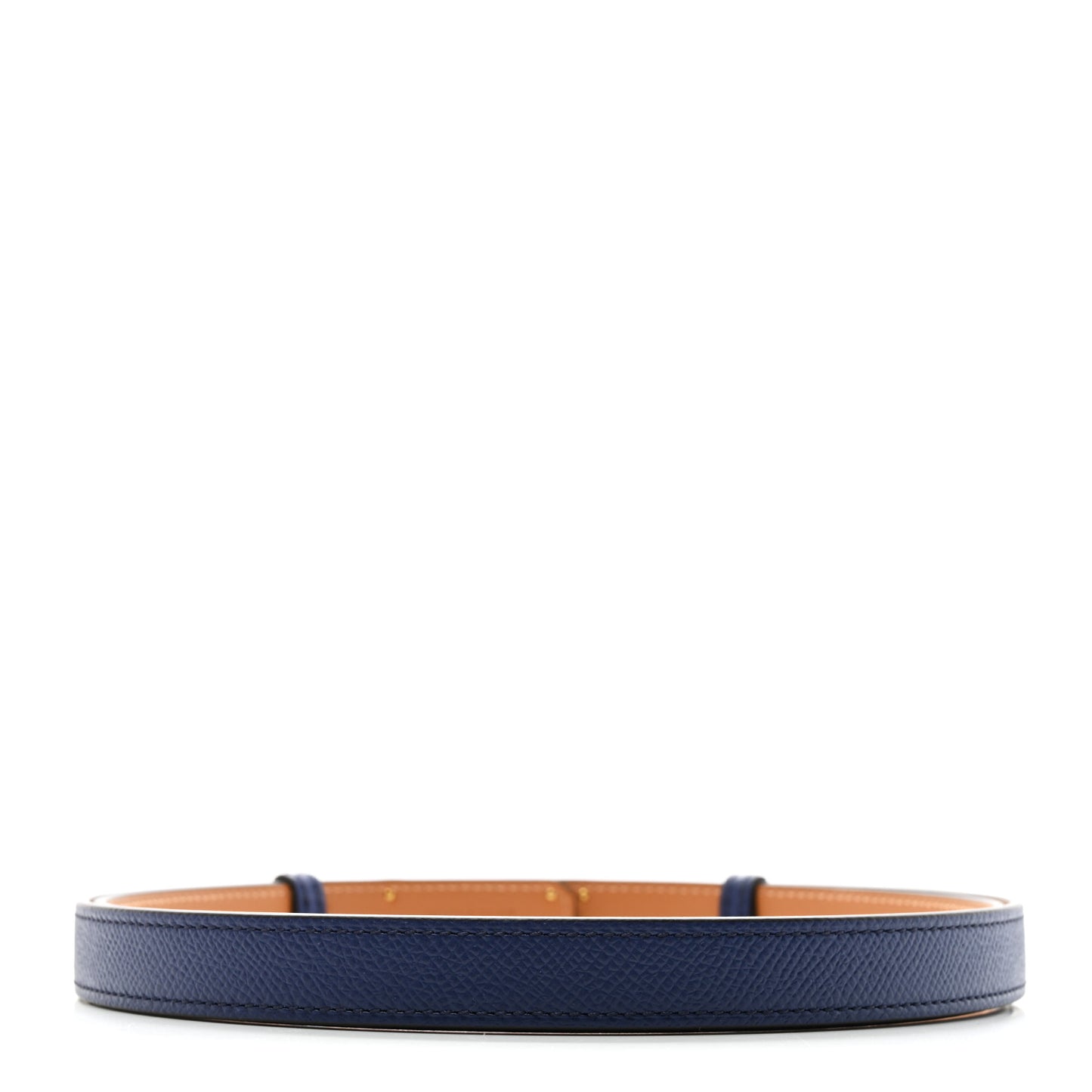 Epsom Kelly Belt Bleu Saphir