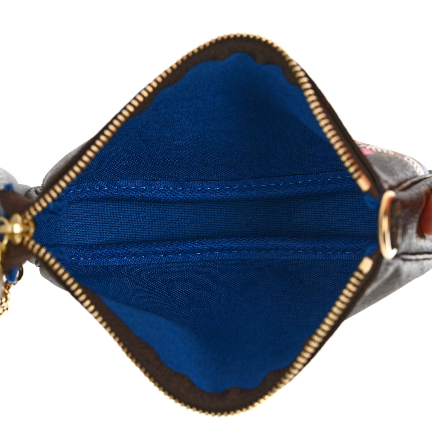 Monogram 2019 Christmas Animation Mini Venice Pochette Accessories Blue