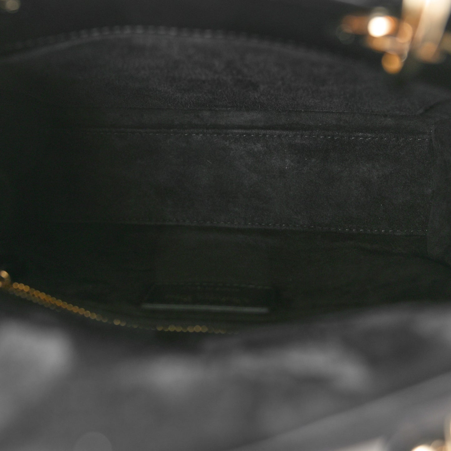 Lambskin Cannage Small My ABCDior Lady Dior Black