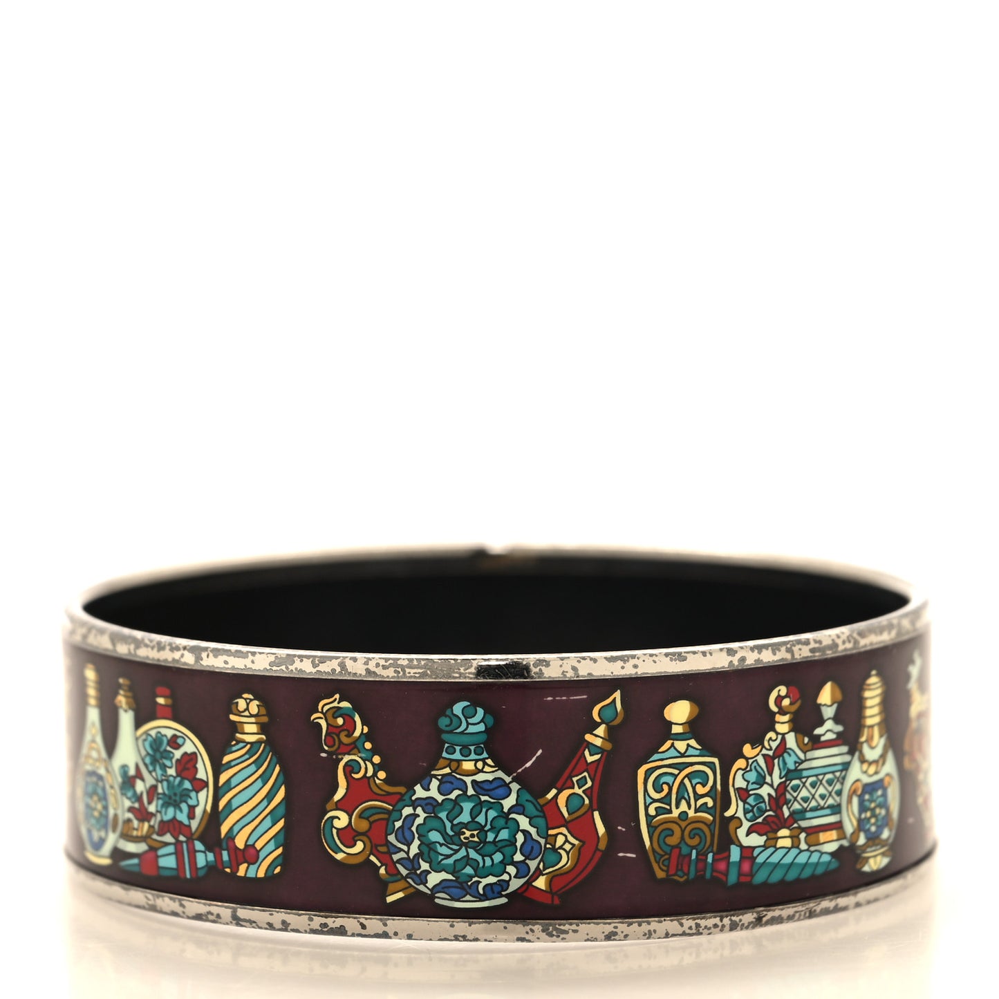 Enamel Printed Wide Qu' Importe Le Falcon Bracelet 65