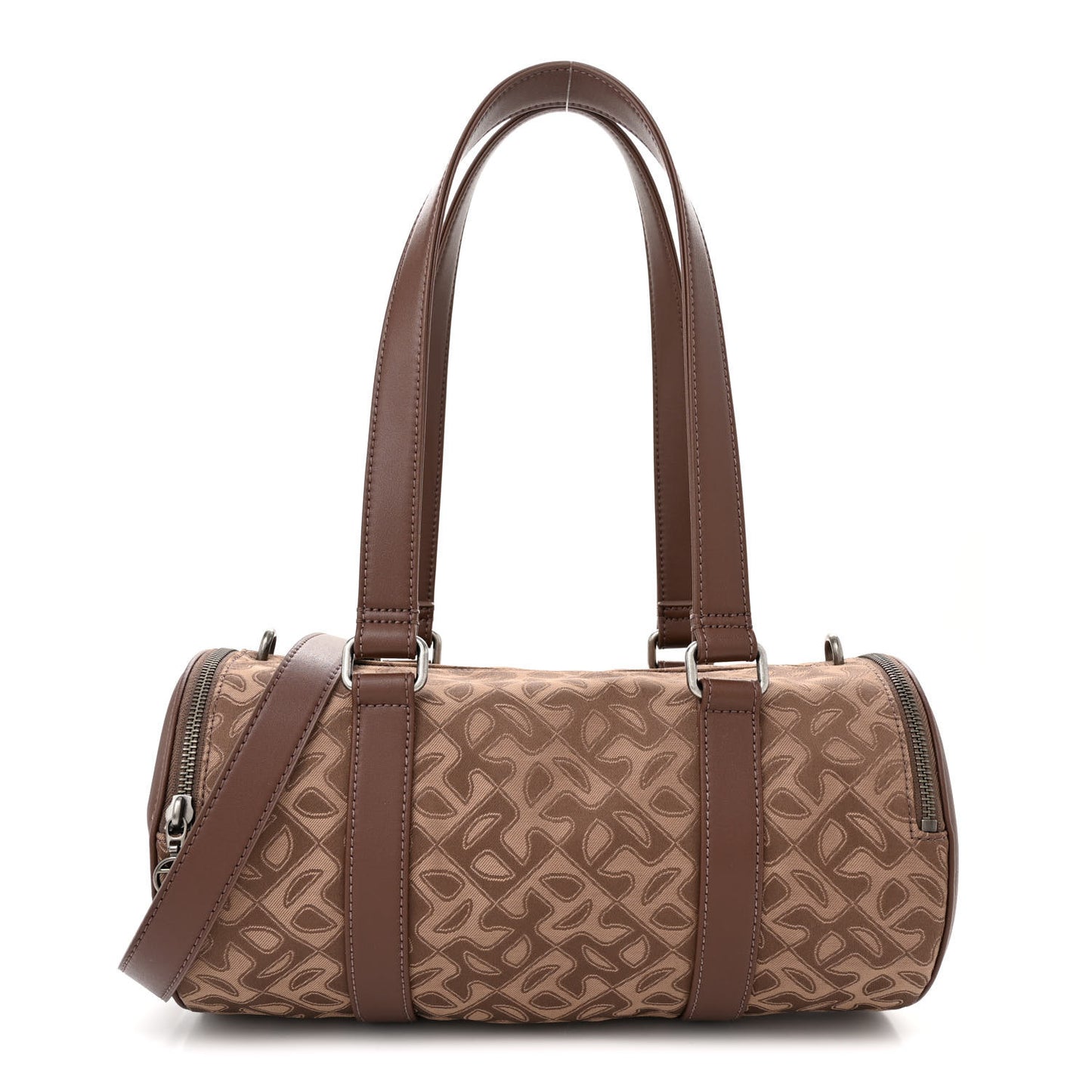 Jacquard Medium Duffle Chocolate