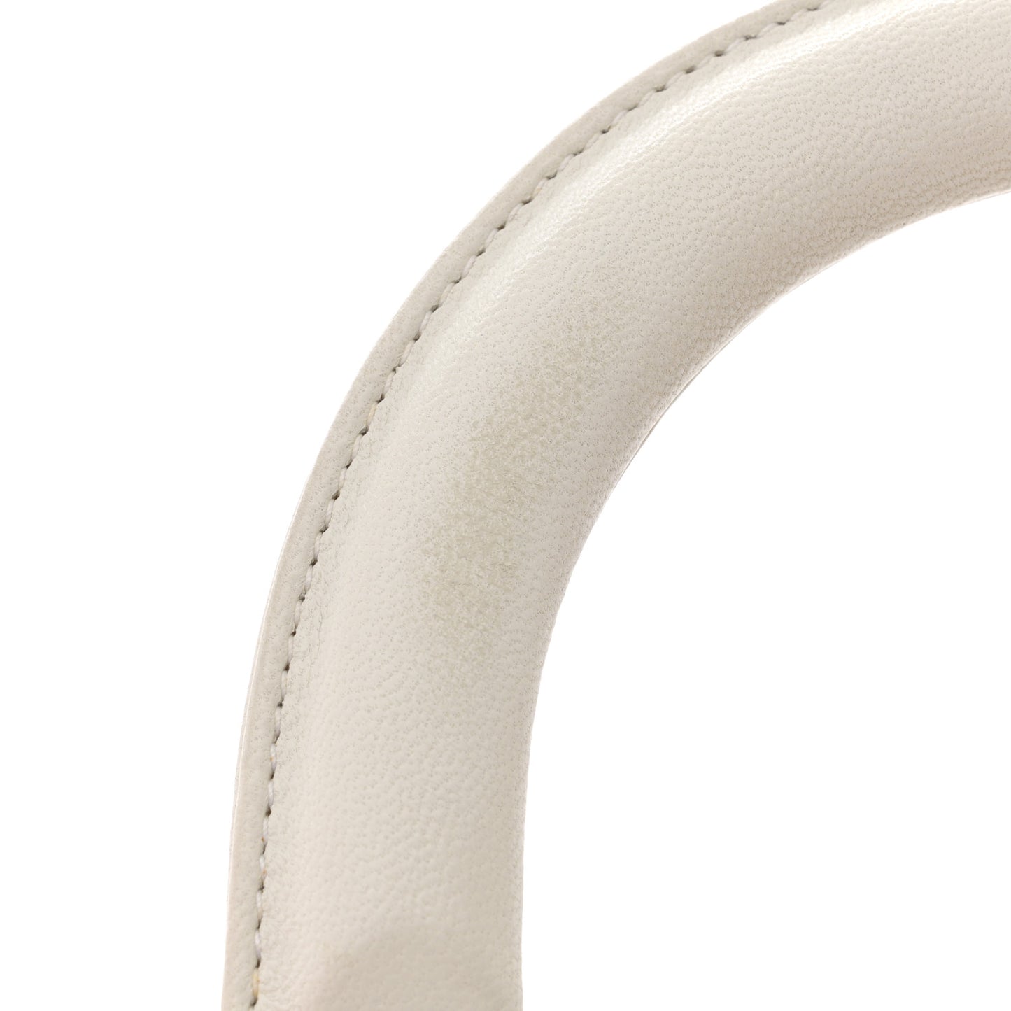 Lambskin Cannage Medium Lady Dior White