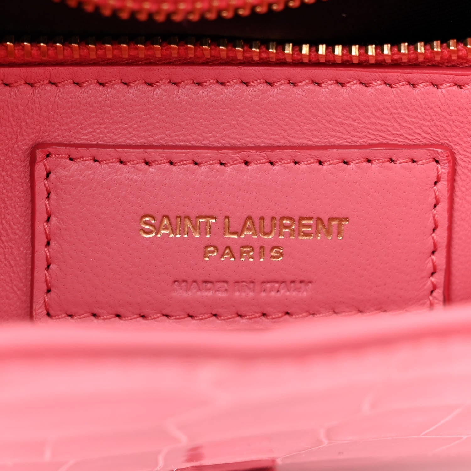 Saint Laurent Alligator LE 5 A 7 Hobo Pink 6 of 10