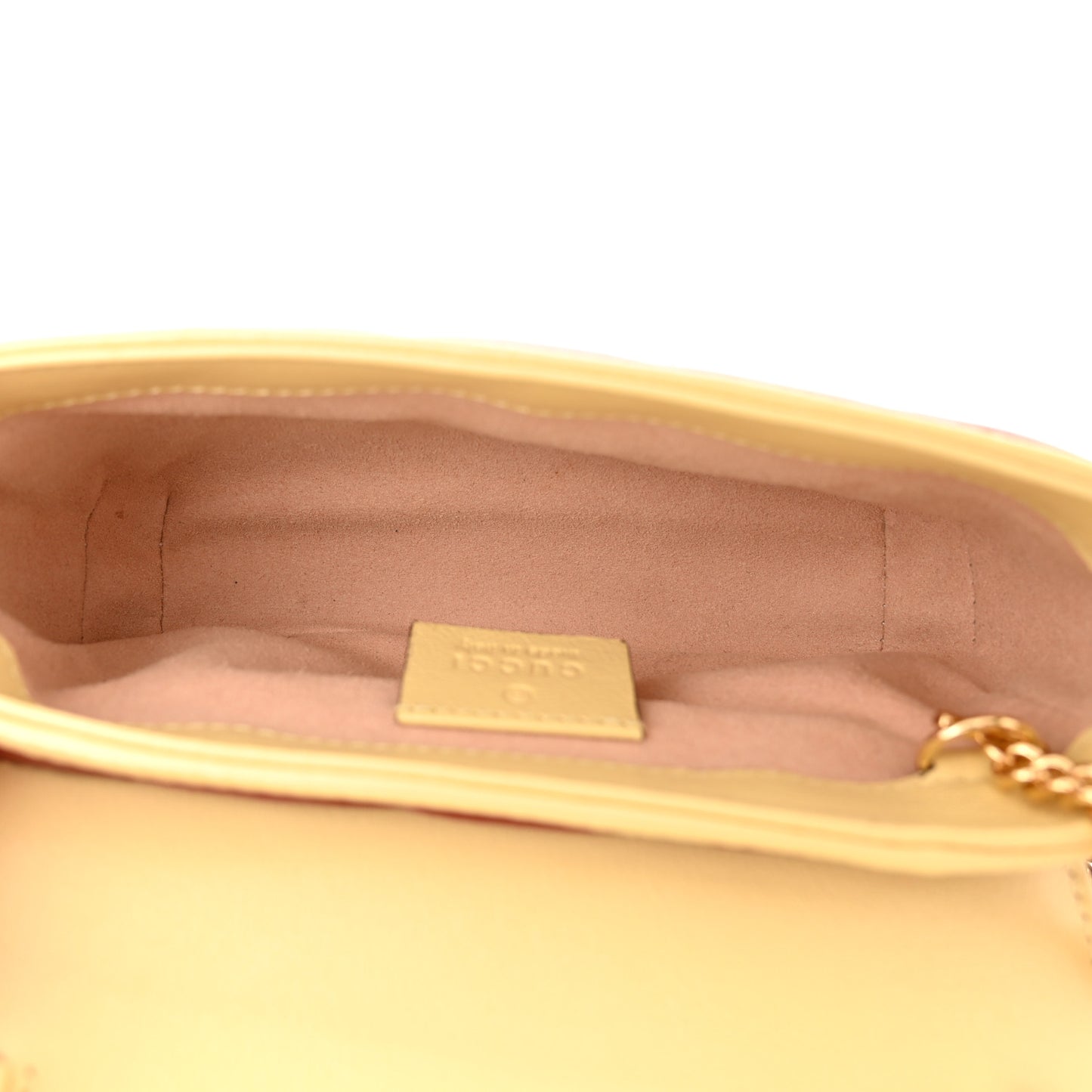 Azalea Calfskin Matelasse Diagonal Super Mini Torchon GG Marmont Shoulder Bag Blue Agata New Cherry Red Butter