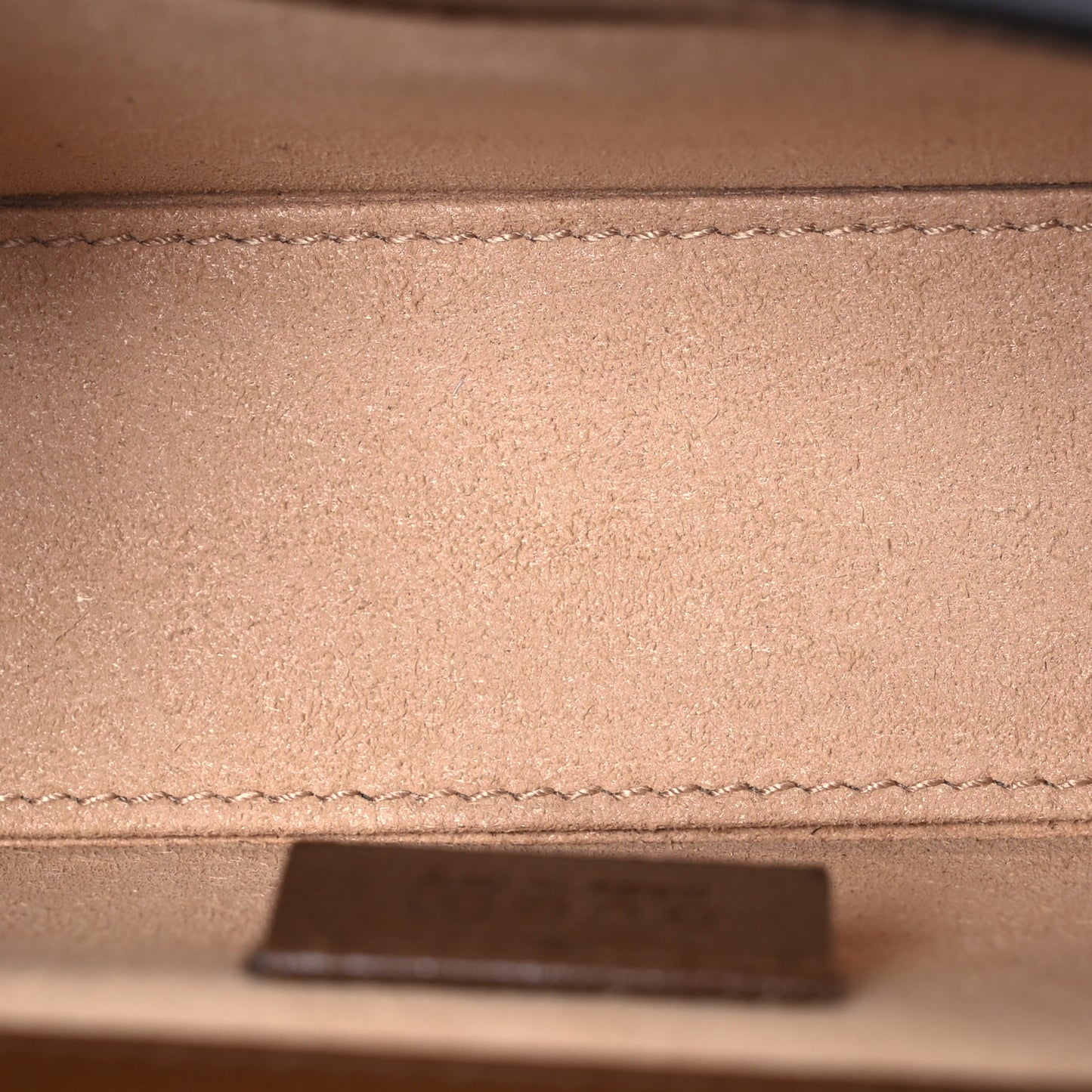 GG Supreme Monogram Mini Horsebit 1955 Shoulder Bag Beige Brown Sugar