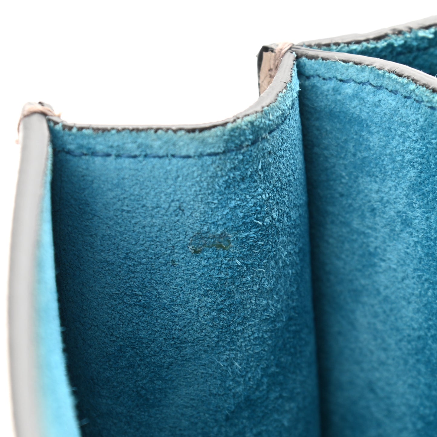 Goatskin Bandoliera Madras Bi-Color Shoulder Bag Laguna Pomice
