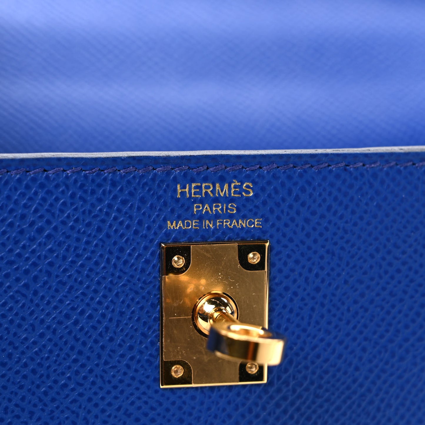 Epsom Kelly Sellier 25 Bleu Royal