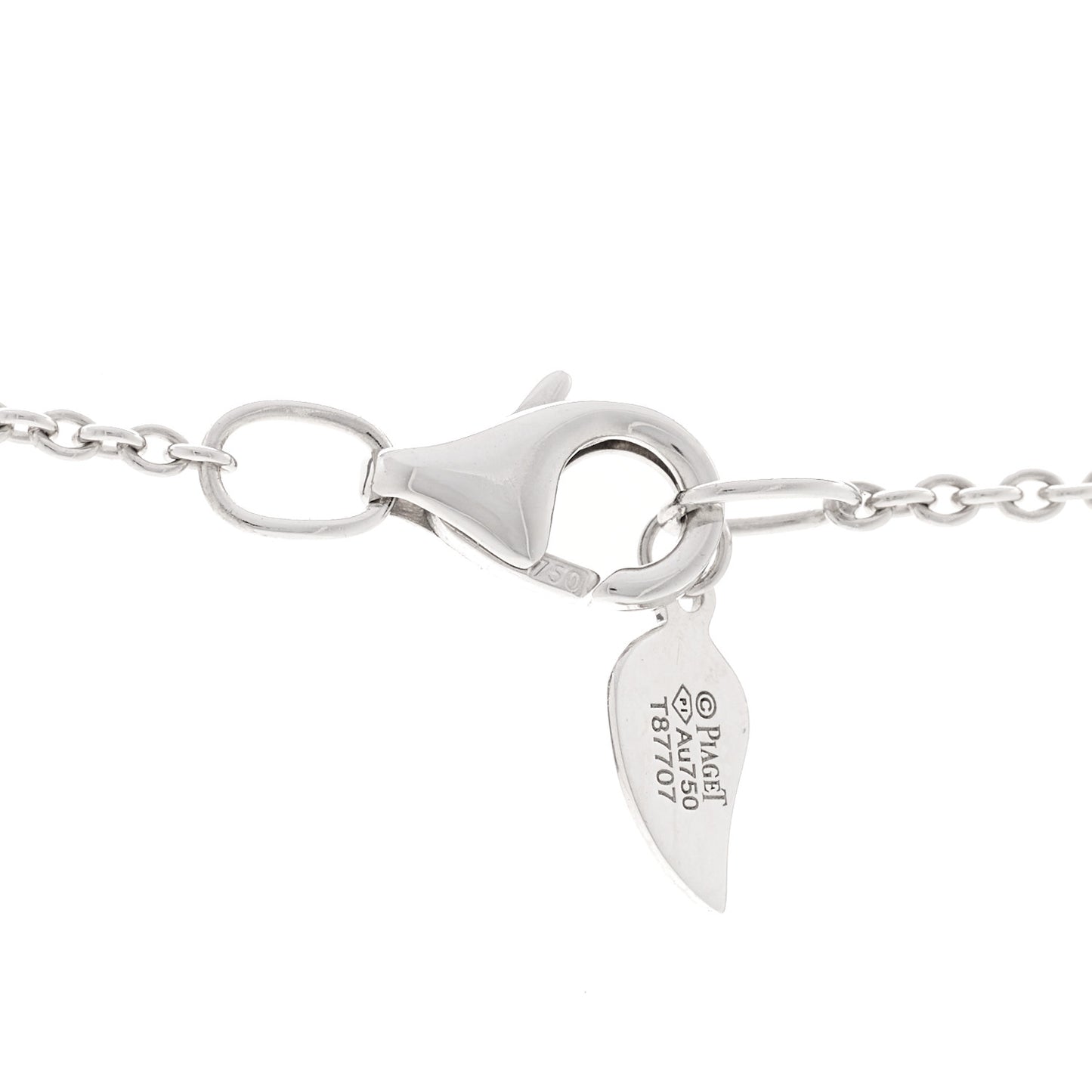 18K White Gold Diamond .23ctw Rose Pendant Necklace