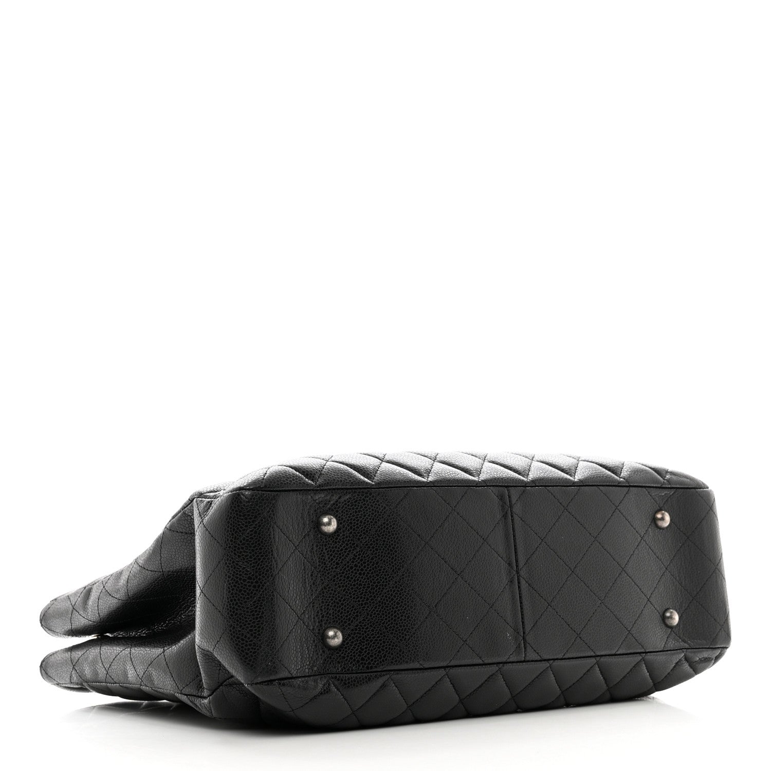 Chanel Caviar Quilted Large Shopping Tote Black 4 of 12