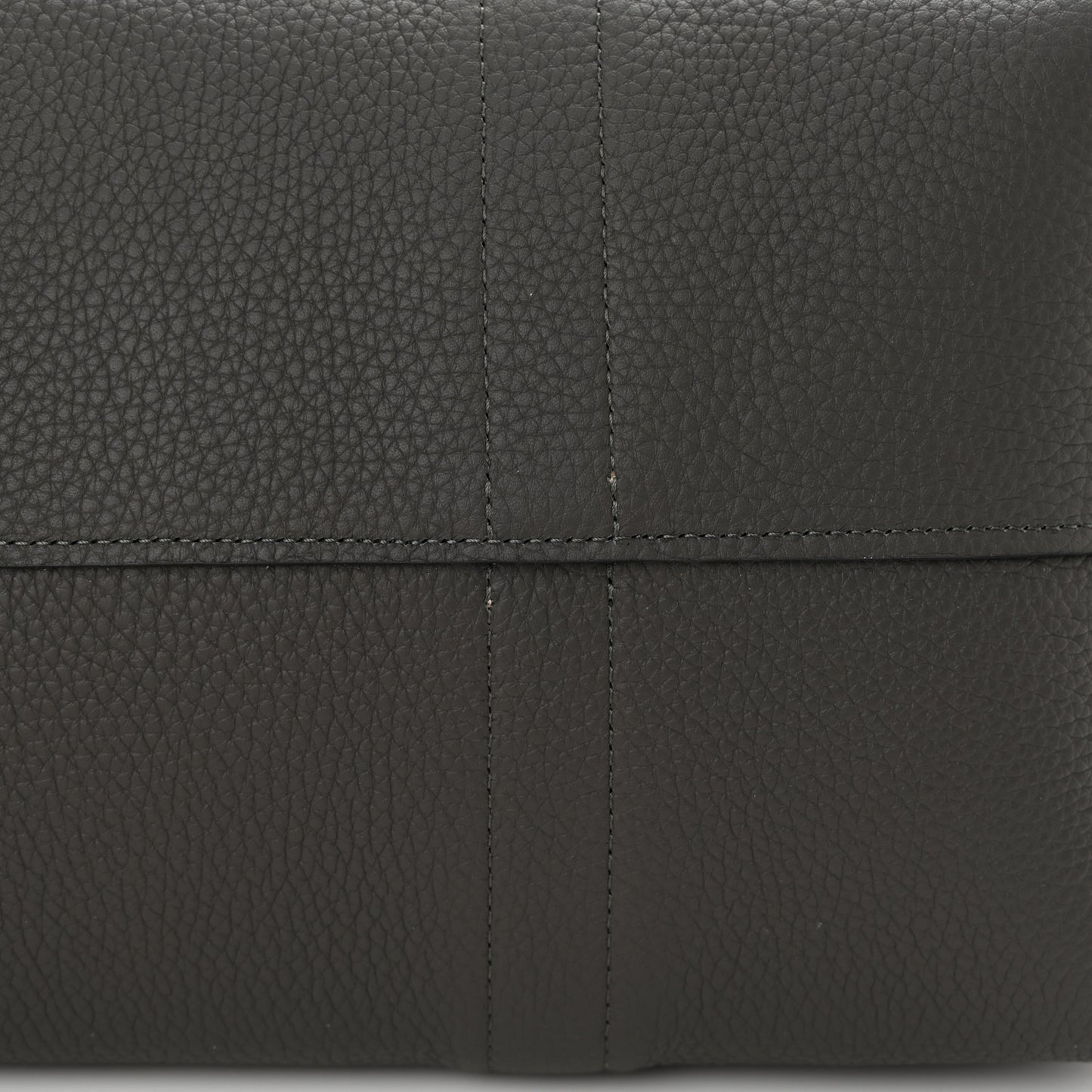 Taurillon Gex Calfskin Duo Reversible Tote Greige Zinc