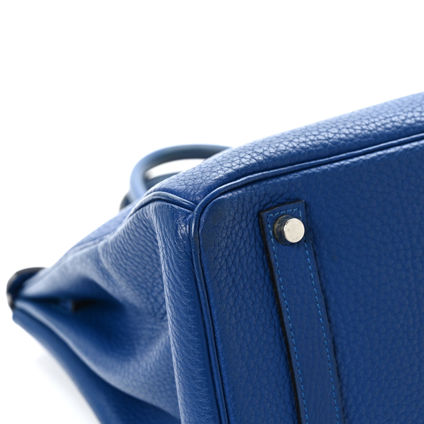 Togo Birkin 35 Bleu Electrique