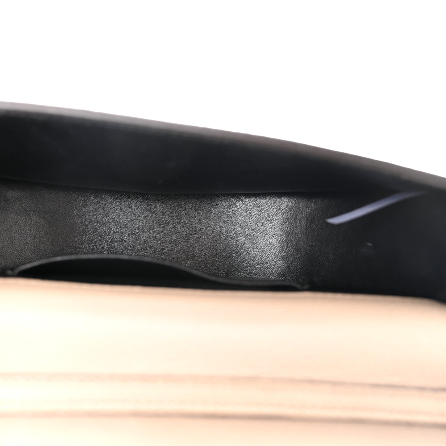 Calfskin Small Nile Bracelet Minaudiere Bag Motty Grey
