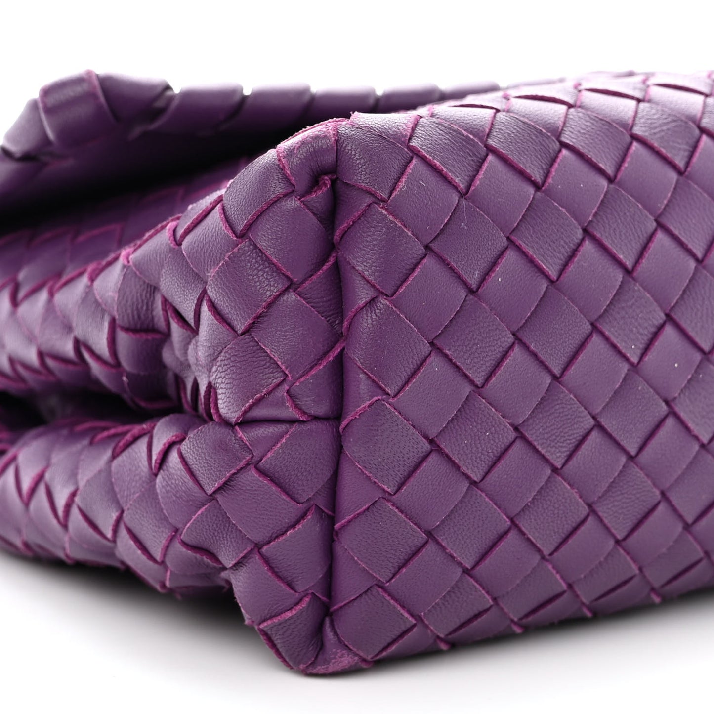 Nappa Intrecciato Small Olimpia Shoulder Bag Byzantine