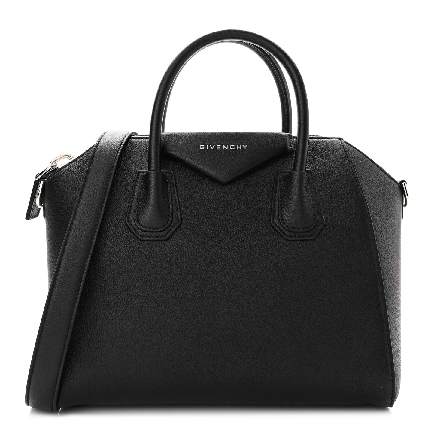 Sugar Goatskin Small Antigona Black