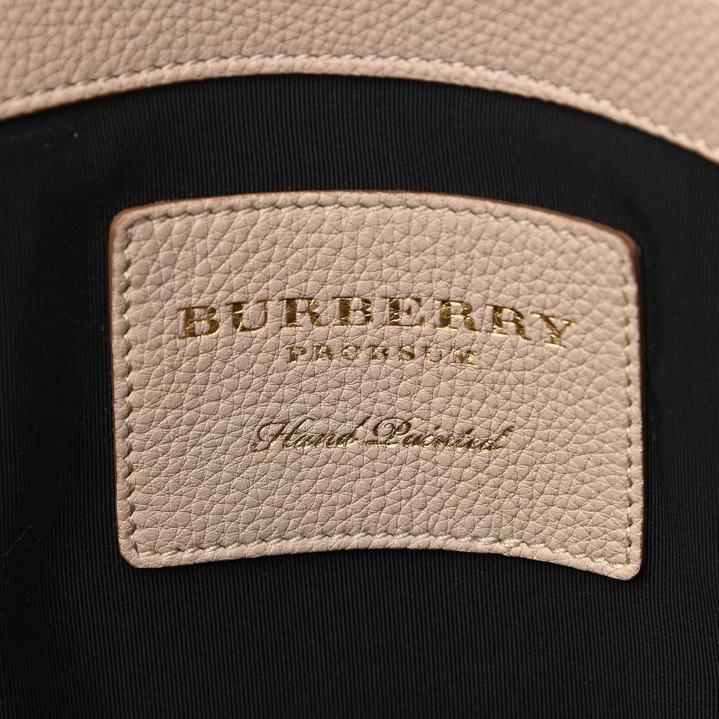 Prorsum Grainy Calfskin Hand Painted Bloomsbury Beige